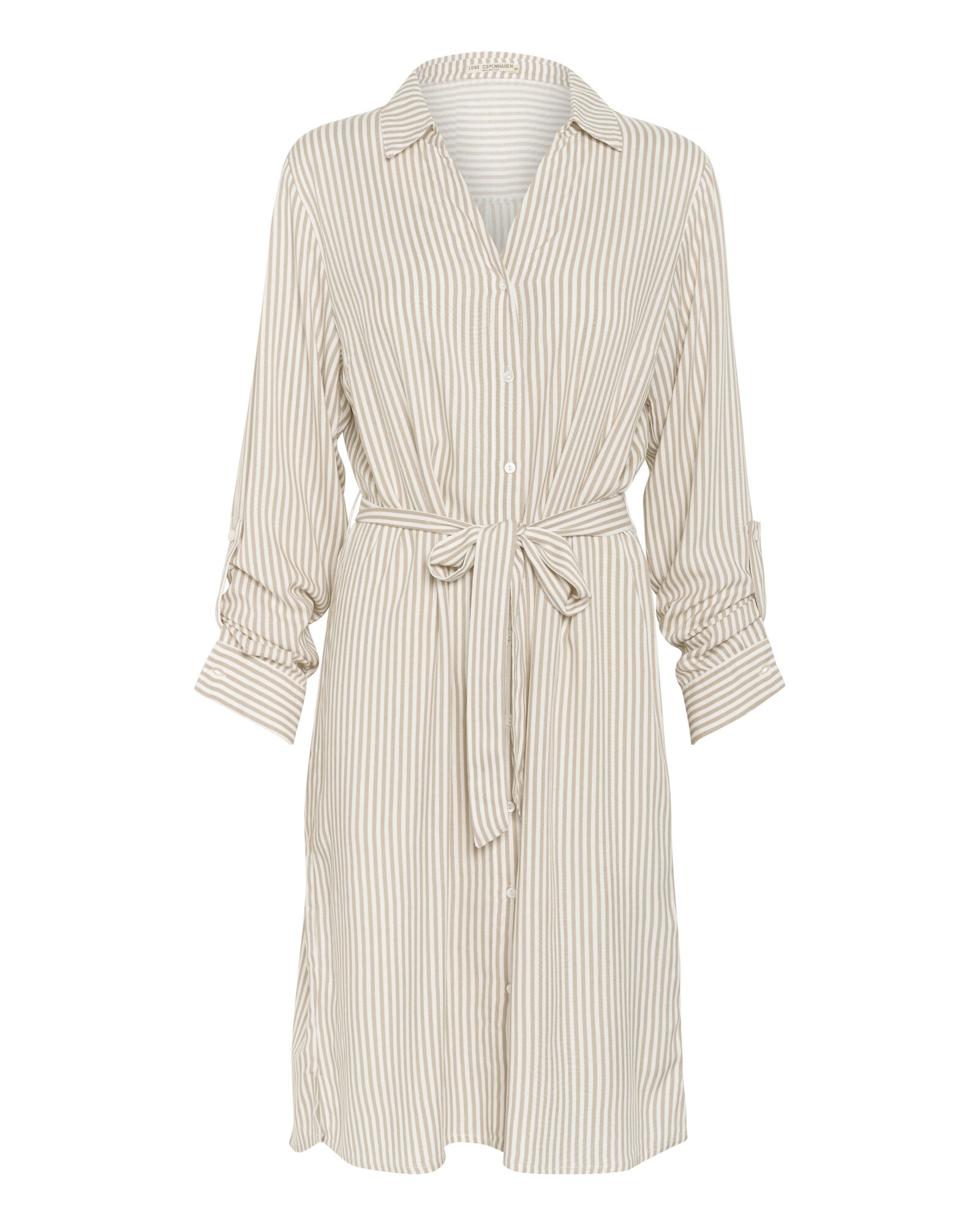 Love Copenhagen Vestido camisero 'Luda'  beige / offwhite