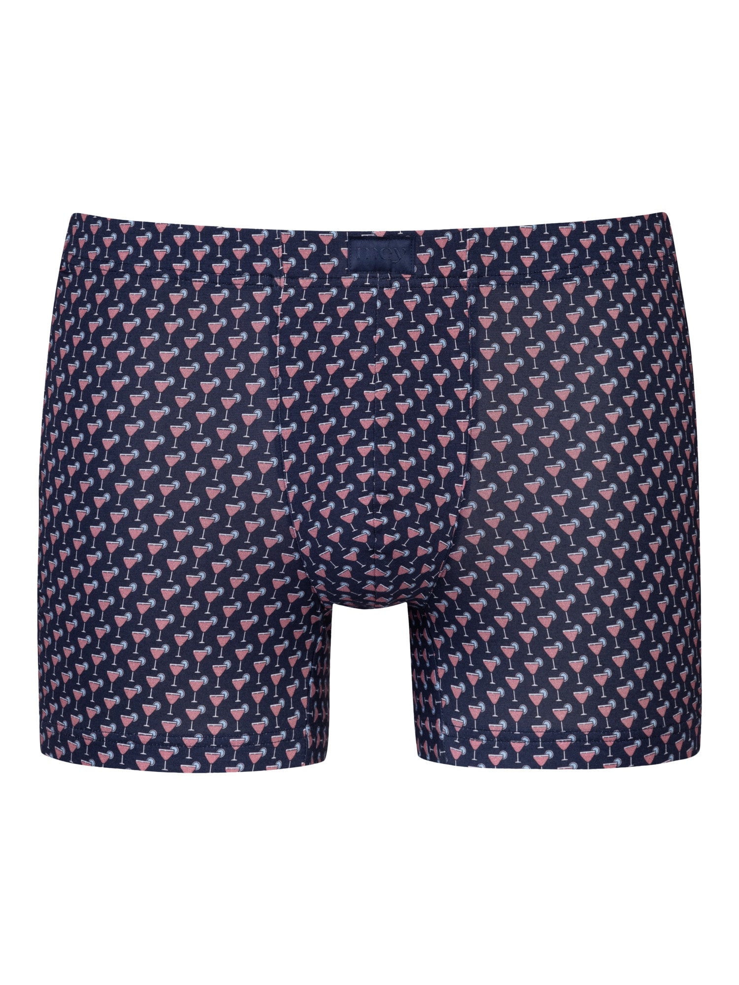 Mey Boxershorts 'Midnight Drink' Navy / Lila
