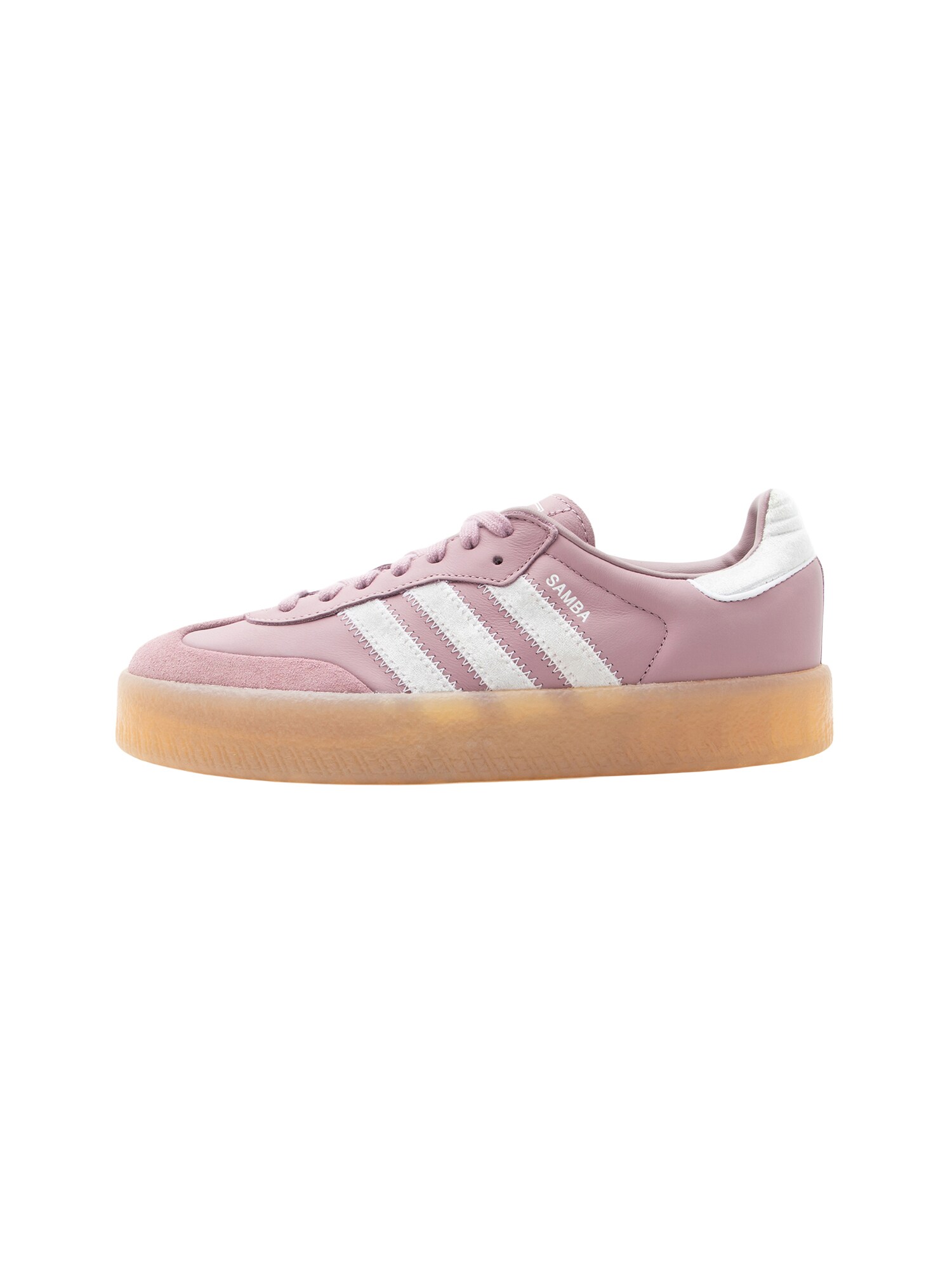ADIDAS ORIGINALS Niske tenisice 'Samba'  sivkasto ljubičasta (mauve) / bijela