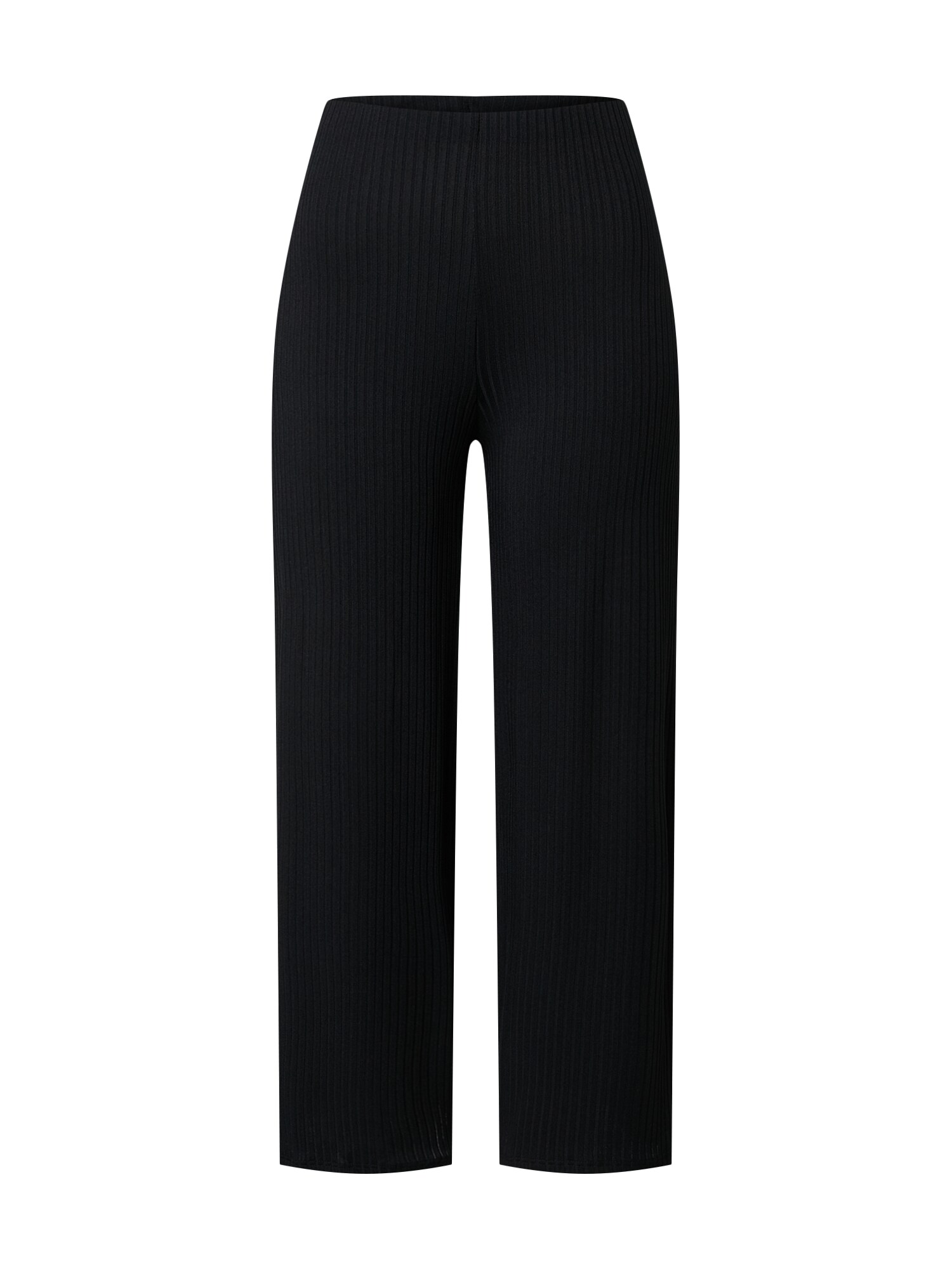 NEW LOOK Kelnės 'Carly Rib Crop'  juoda
