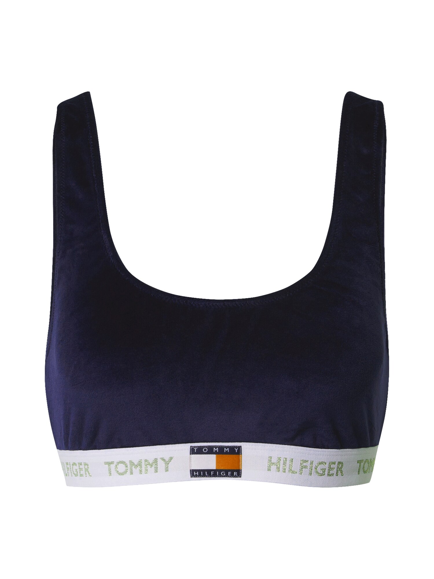 Tommy Hilfiger Underwear Liemenėlė 'BRALETTE'  tamsiai mėlyna / balta