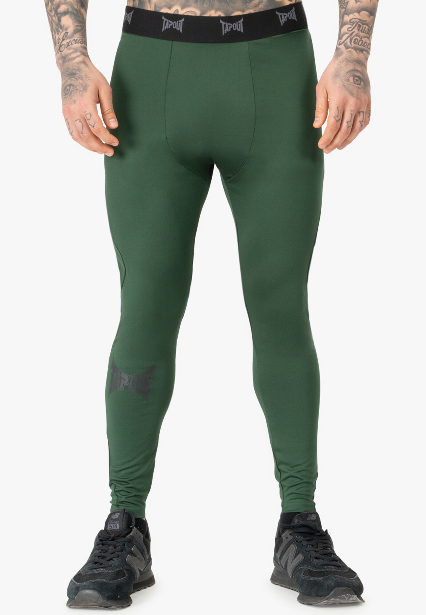 Tapout Sport alsónadrágok  szürke / zöld / fekete termék 2. képe