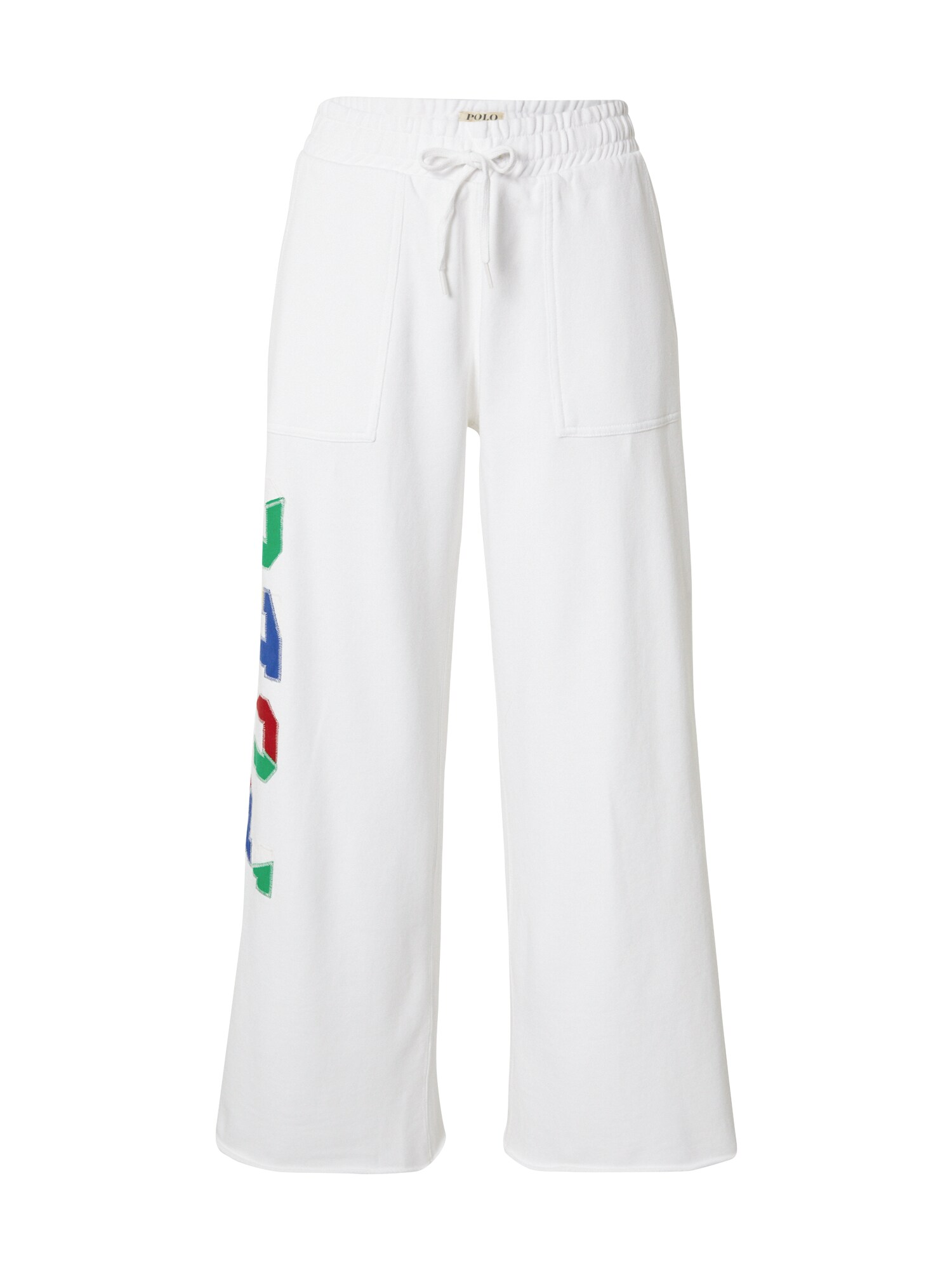 Polo Ralph Lauren Панталон 'NV PO PNT-ANKLE-ATHLETIC'  синьо / светложълто / зелено / червено / бяло