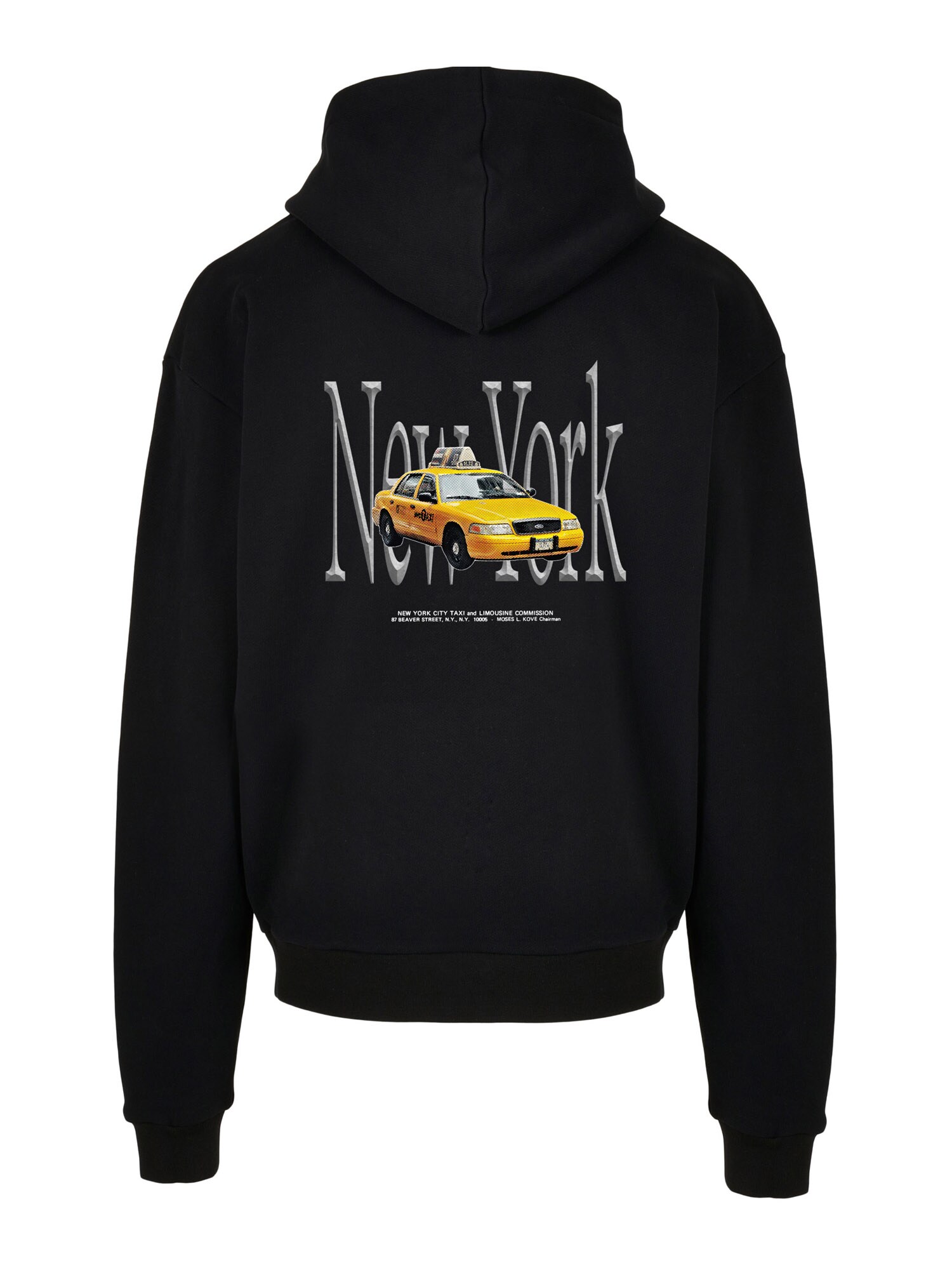 MT Upscale Tréning póló 'NY Taxi'  vegyes színek / fekete termék 2. képe