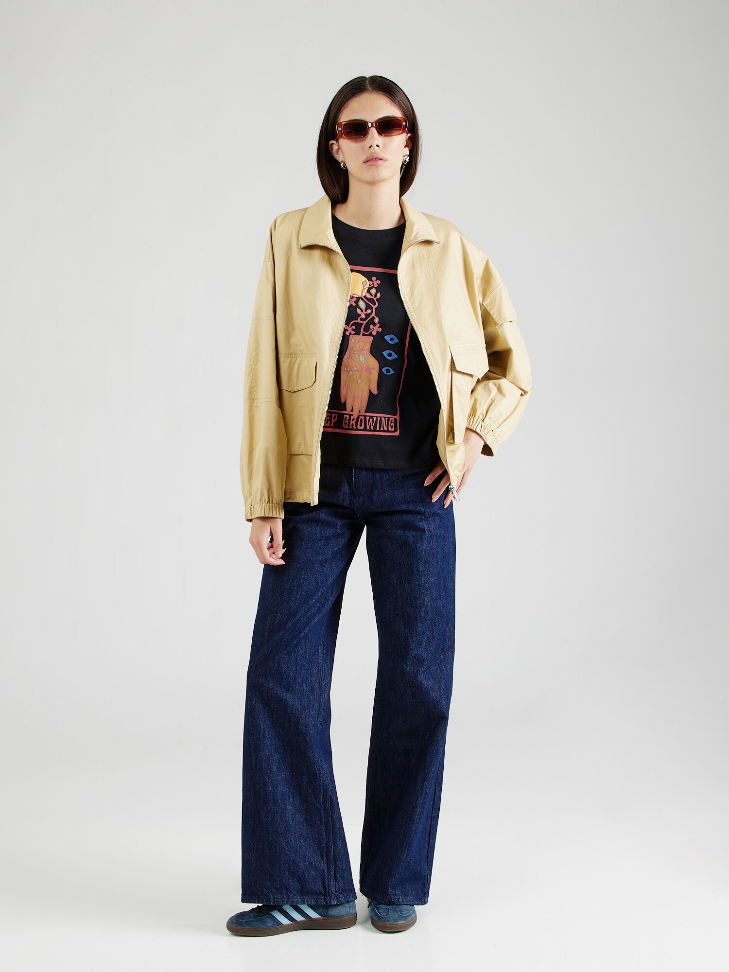 Thumbnail - RVCA T-Shirt KEEP GROWING