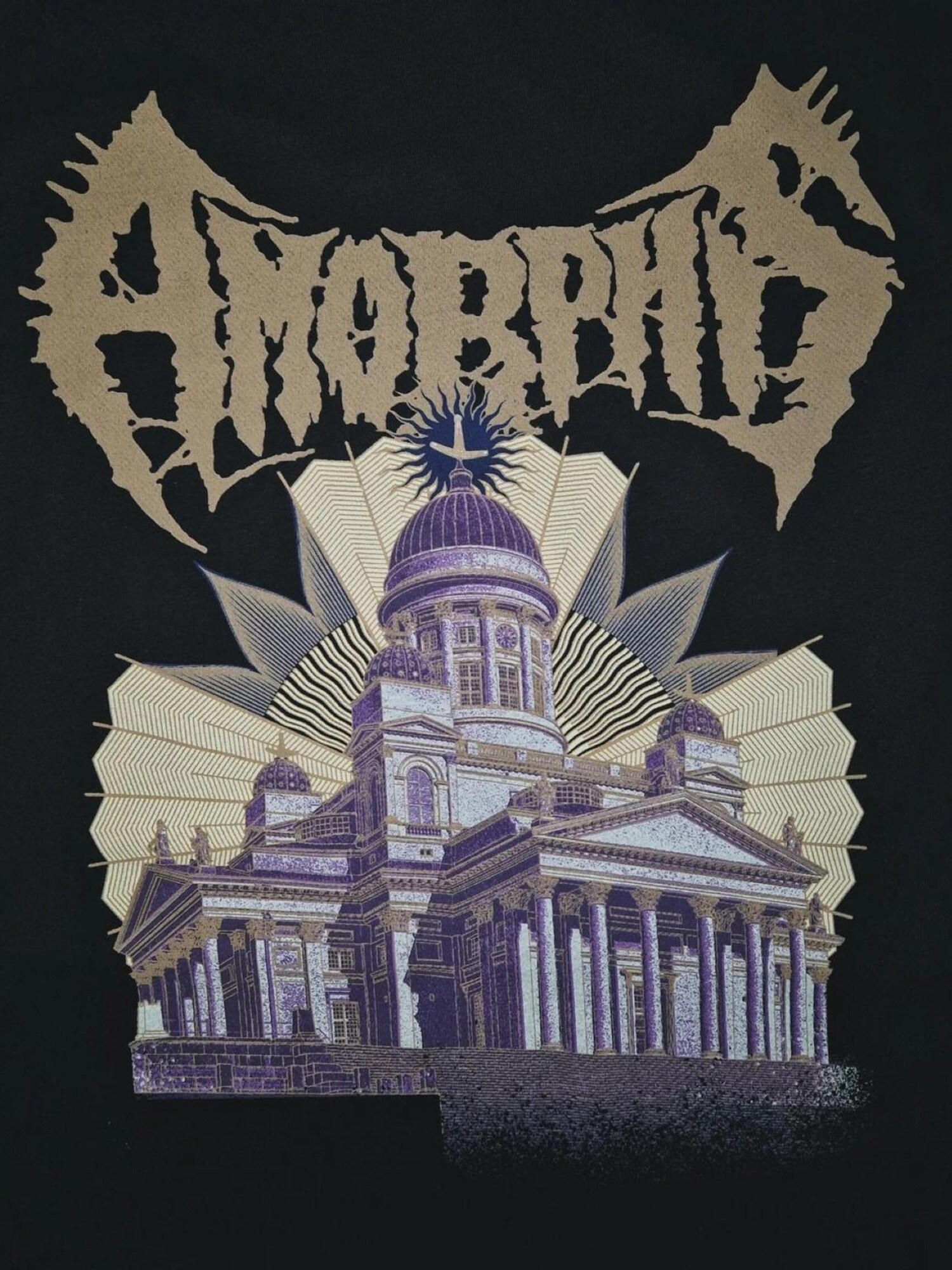 Amorphis Camiseta 'Amorphis Cathedral T-Shirt'  negro – imagen 4