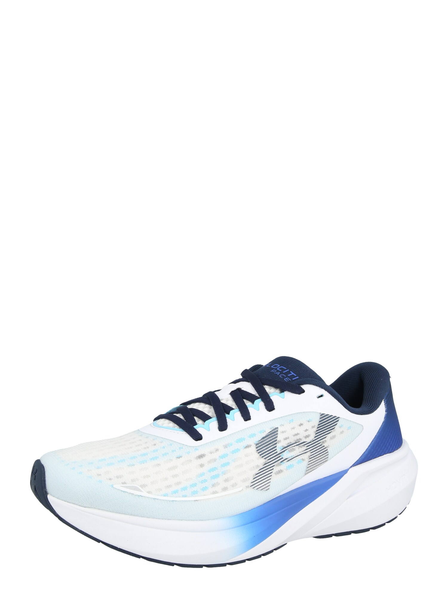 UNDER ARMOUR Športová obuv 'UA Velociti Pace'  modrá / pastelovo modrá / biela