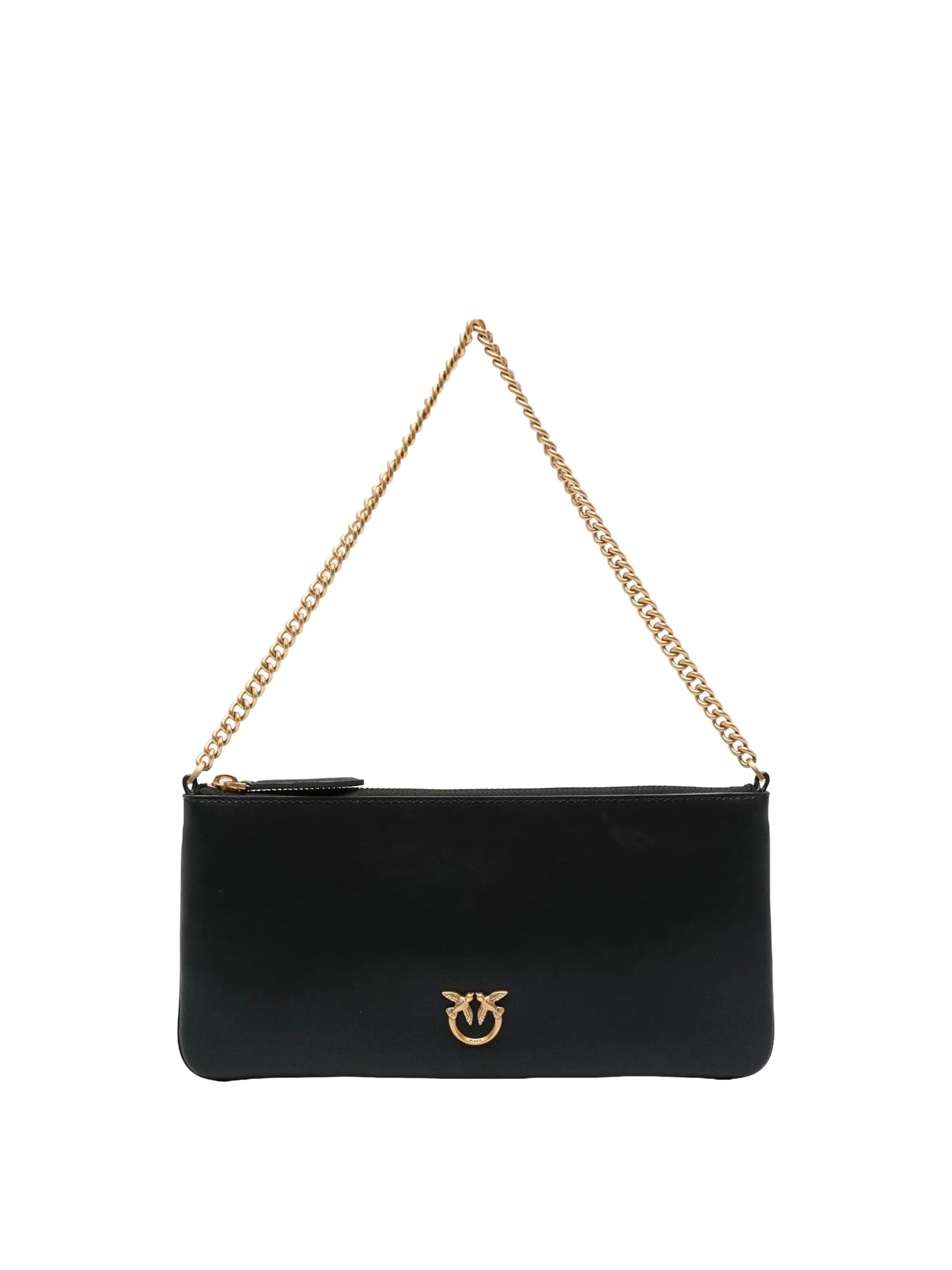PINKO Handväska 'PINKO NEW HORIZONTAL FLAT VITELLO SETA BORSA' dam