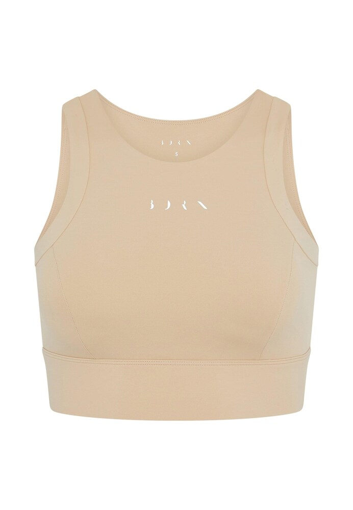 Born Living Yoga Sport-BH 'Esme' Damen Größe XS beige / weiß