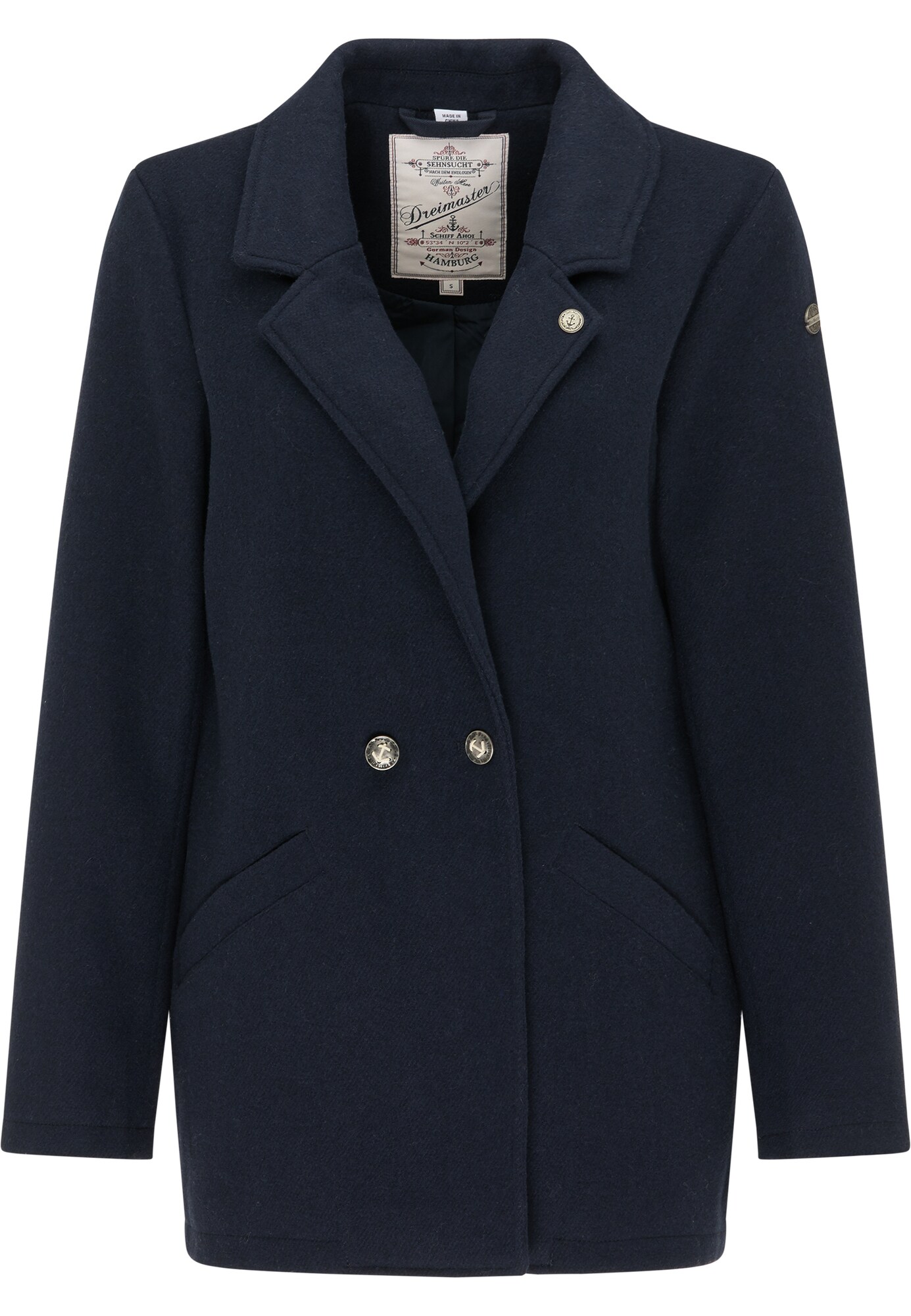 DreiMaster Vintage Blazer švarkas  nakties mėlyna