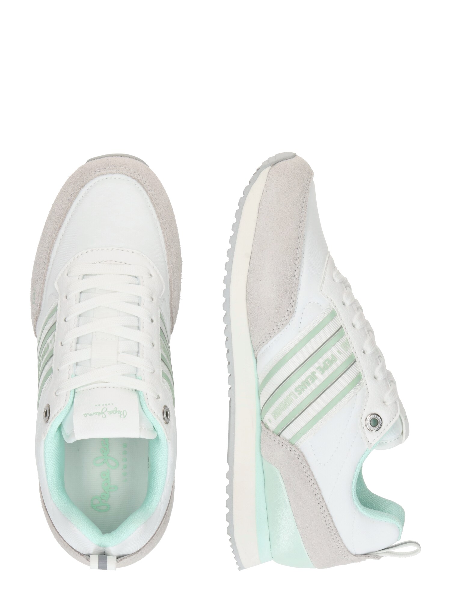Pepe Jeans Zapatillas deportivas bajas 'Dublin Gala'  gris claro / menta / blanco – imagen 2