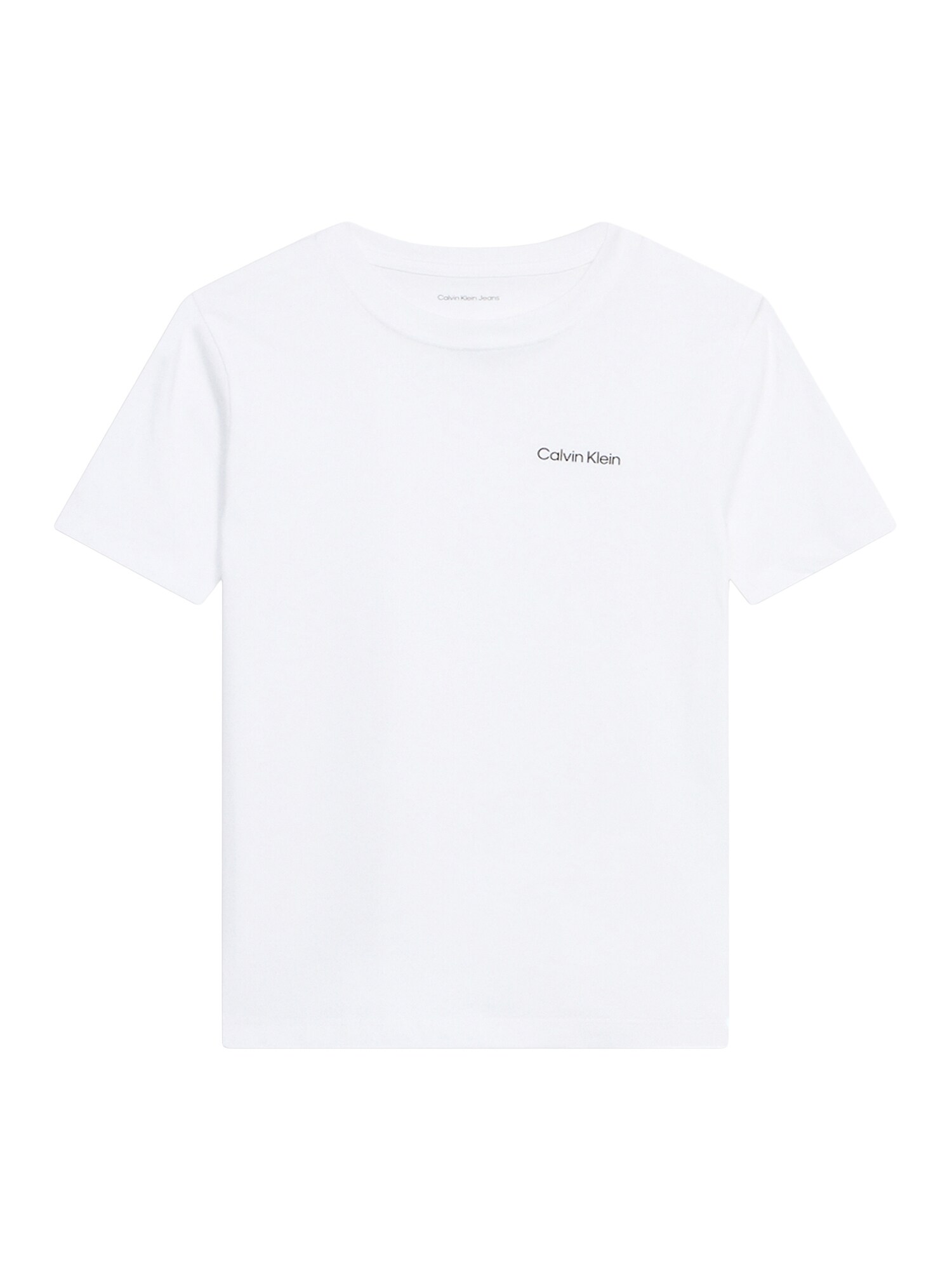 Calvin Klein Jeans Tricou  negru / alb