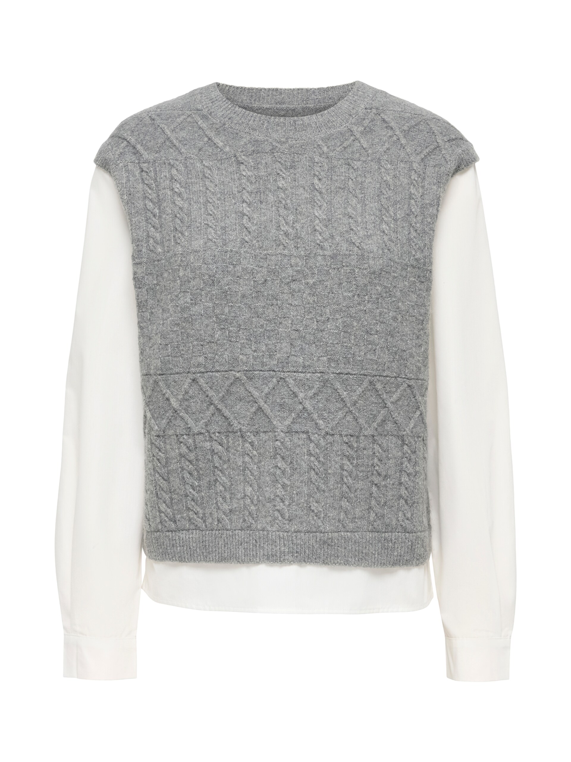 ONLY Onlkira L/S Shirt Knt stickade tröjor dam – bild 7