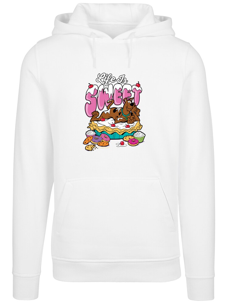 F4NT4STIC Sweatshirt 'Life Is Sweet' Herren Größe XS braun / orchidee / schwarz / weiß