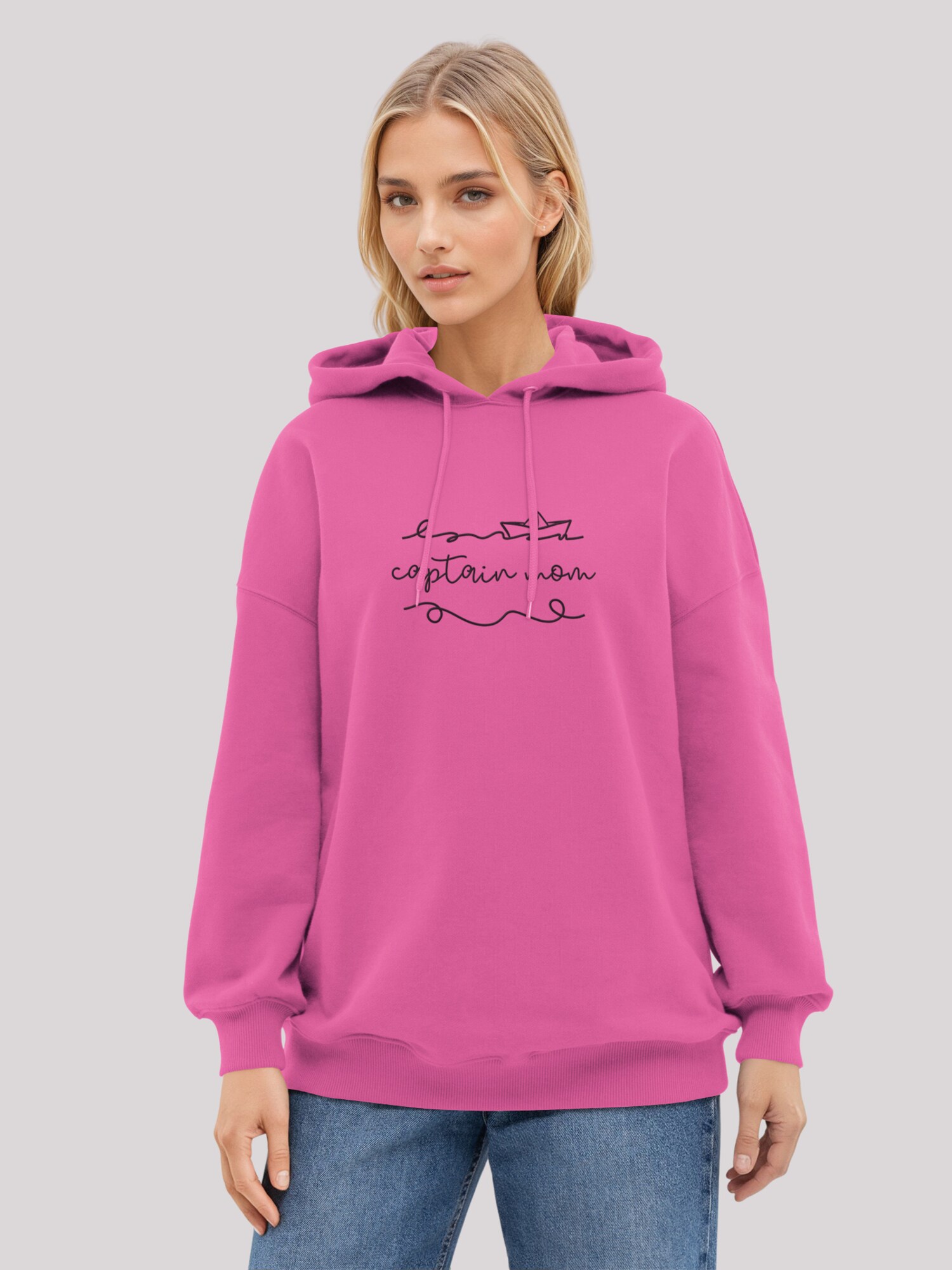 Thumbnail - Sweatshirt 'Captain Mom'