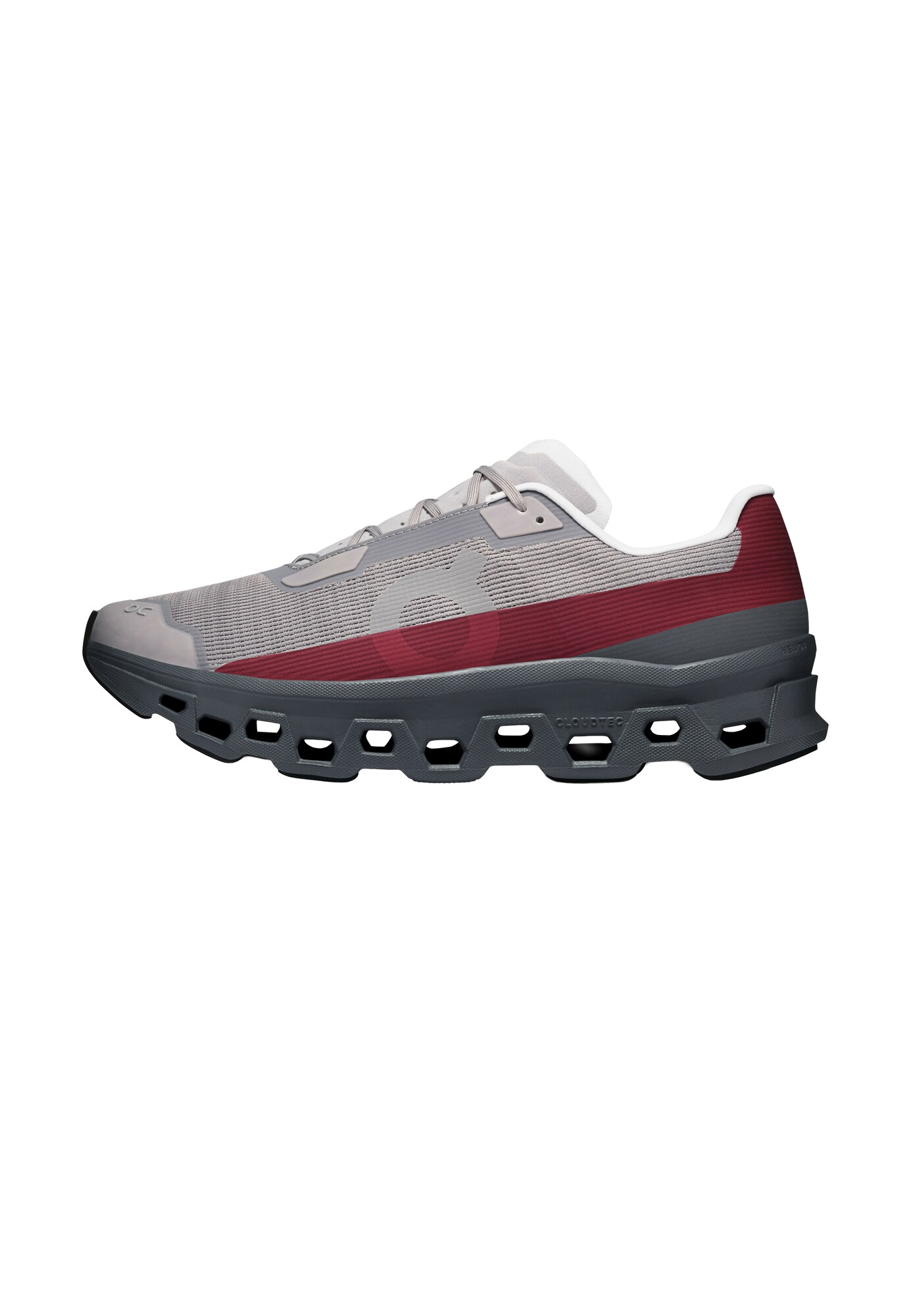 On Sneaker de alergat Cloudmonster Void gri / gri închis / roşu închis
