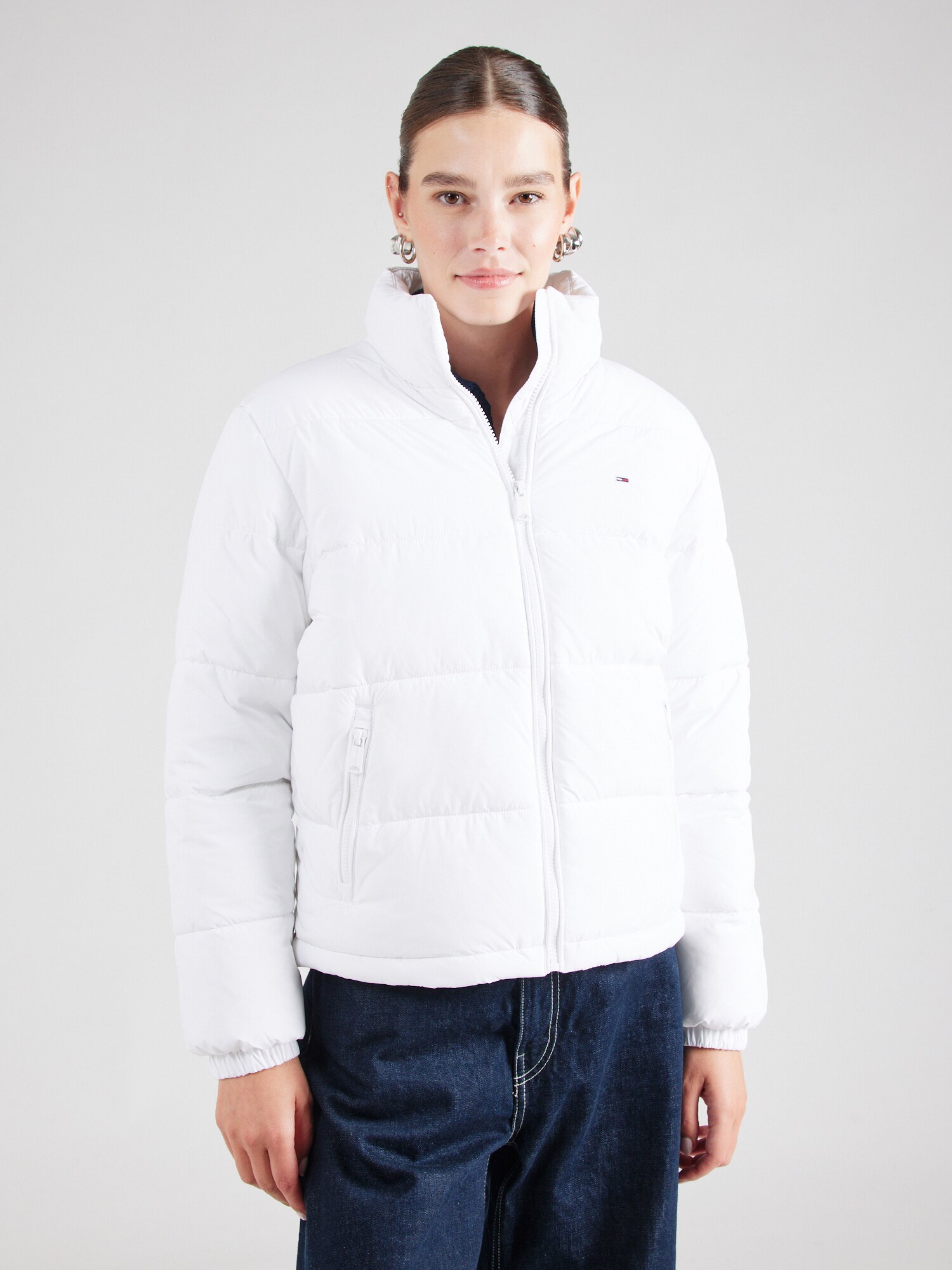 Tommy Jeans Átmeneti dzseki 'ESSENTIAL'  fehér termék 2. képe