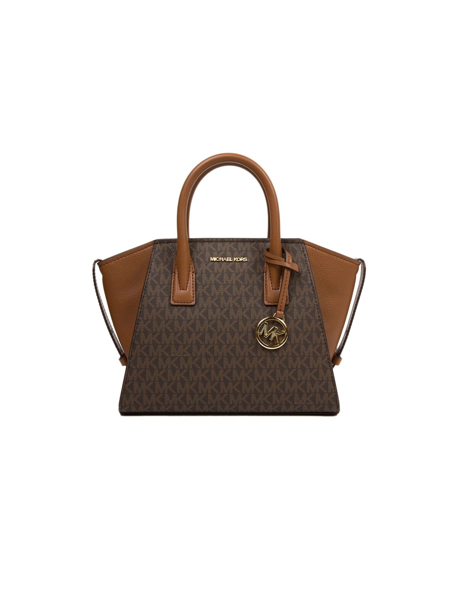 Michael Kors Handtas 'Avril Small Top-Zip Satchel' Bruin