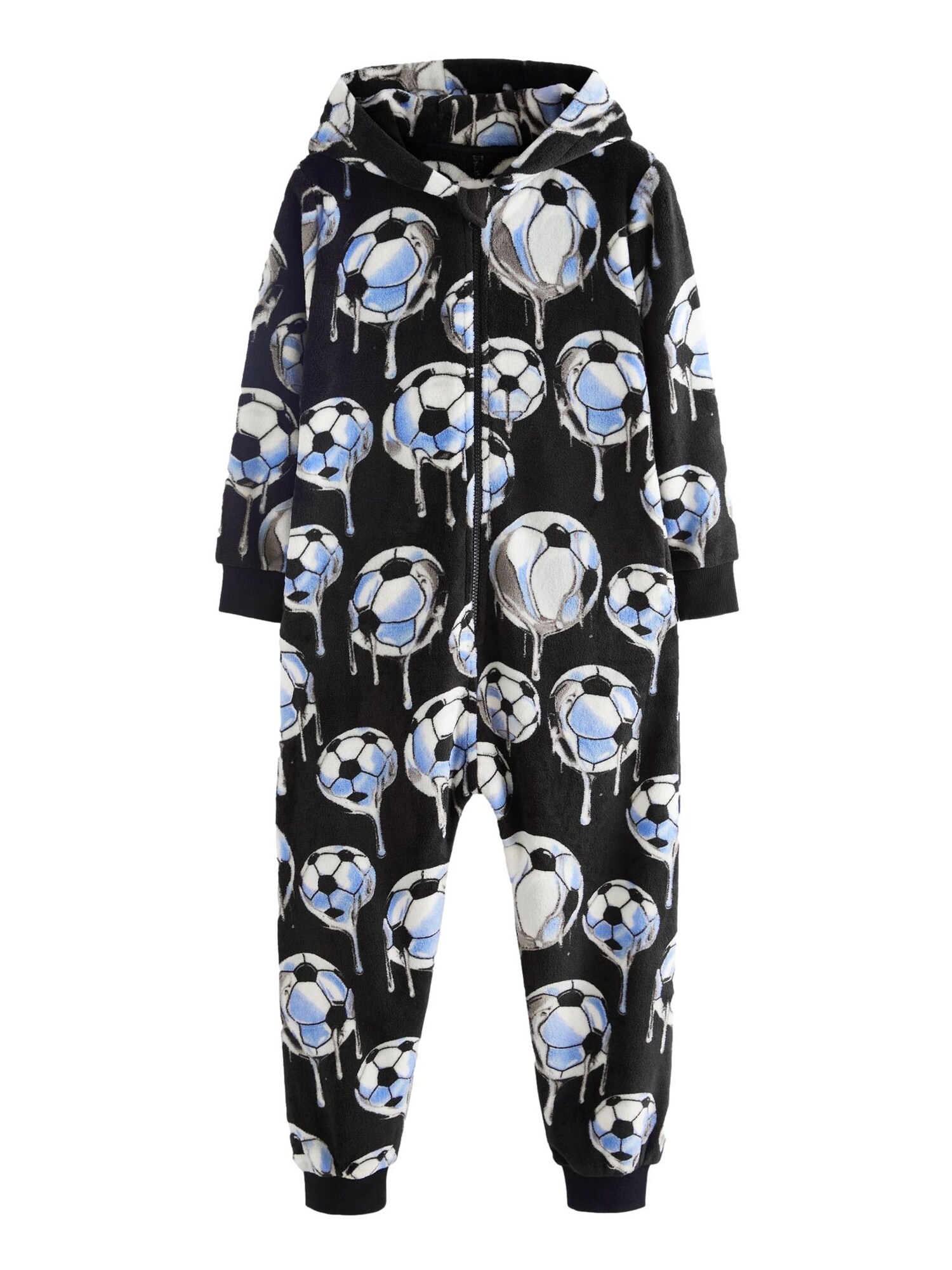 Next Pijamale  albastru / negru / alb