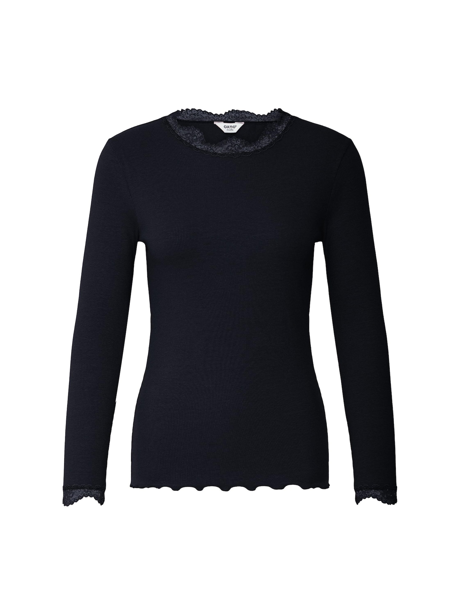 Oxmo Camiseta ' OXNSuna Lace ' gris