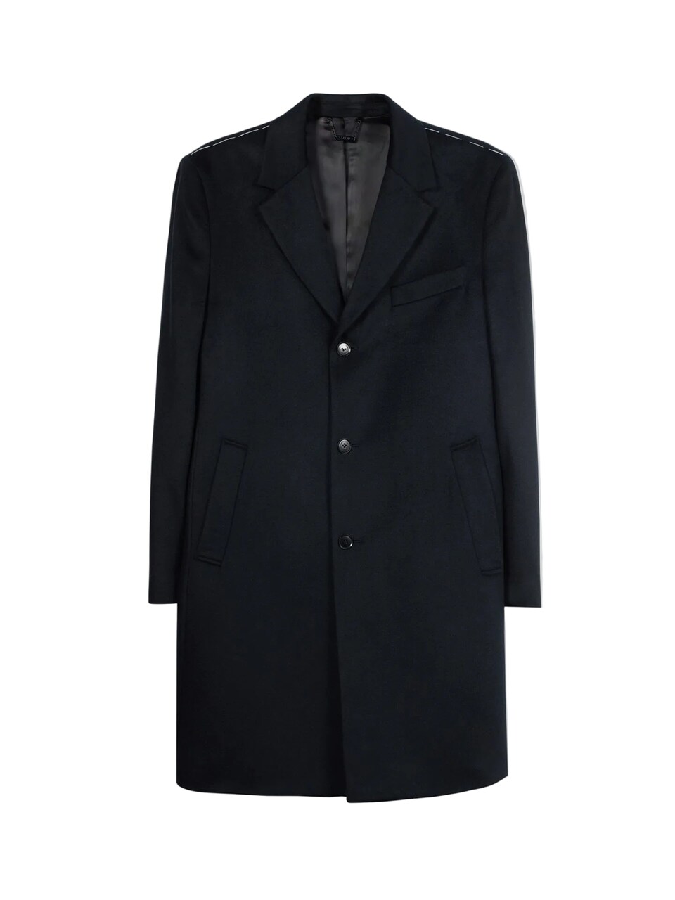 Övergångsrock 'Men’s Cashmere Coat with Notched Lapels'