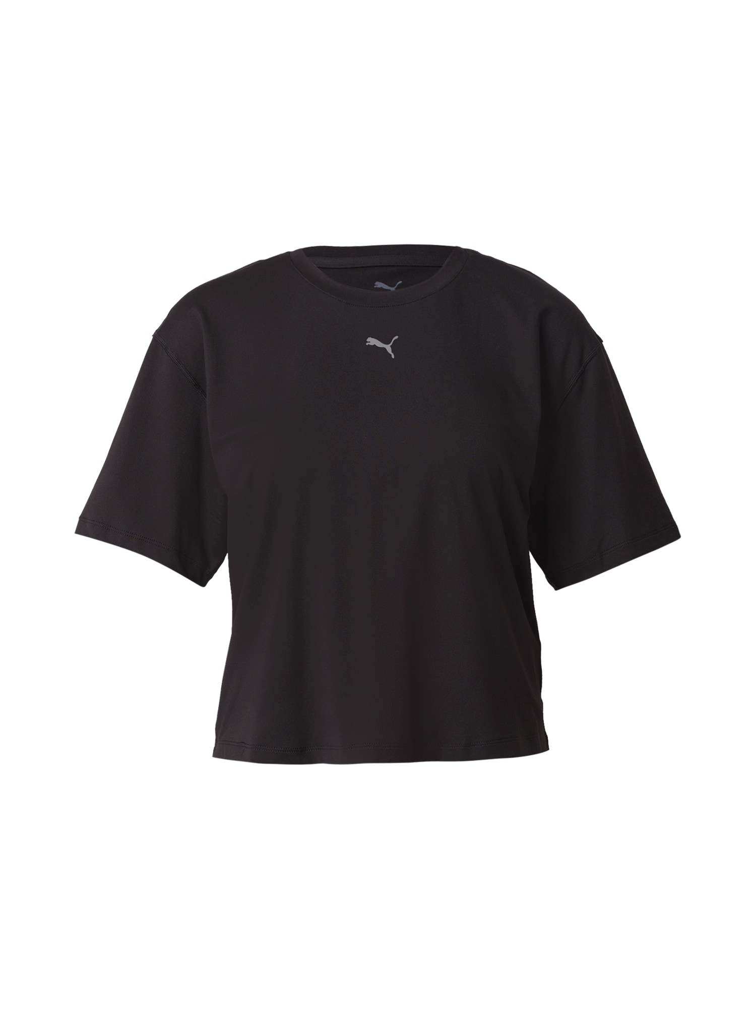 PUMA Funkčné tričko 'Cloudspun'  tmavosivá / čierna