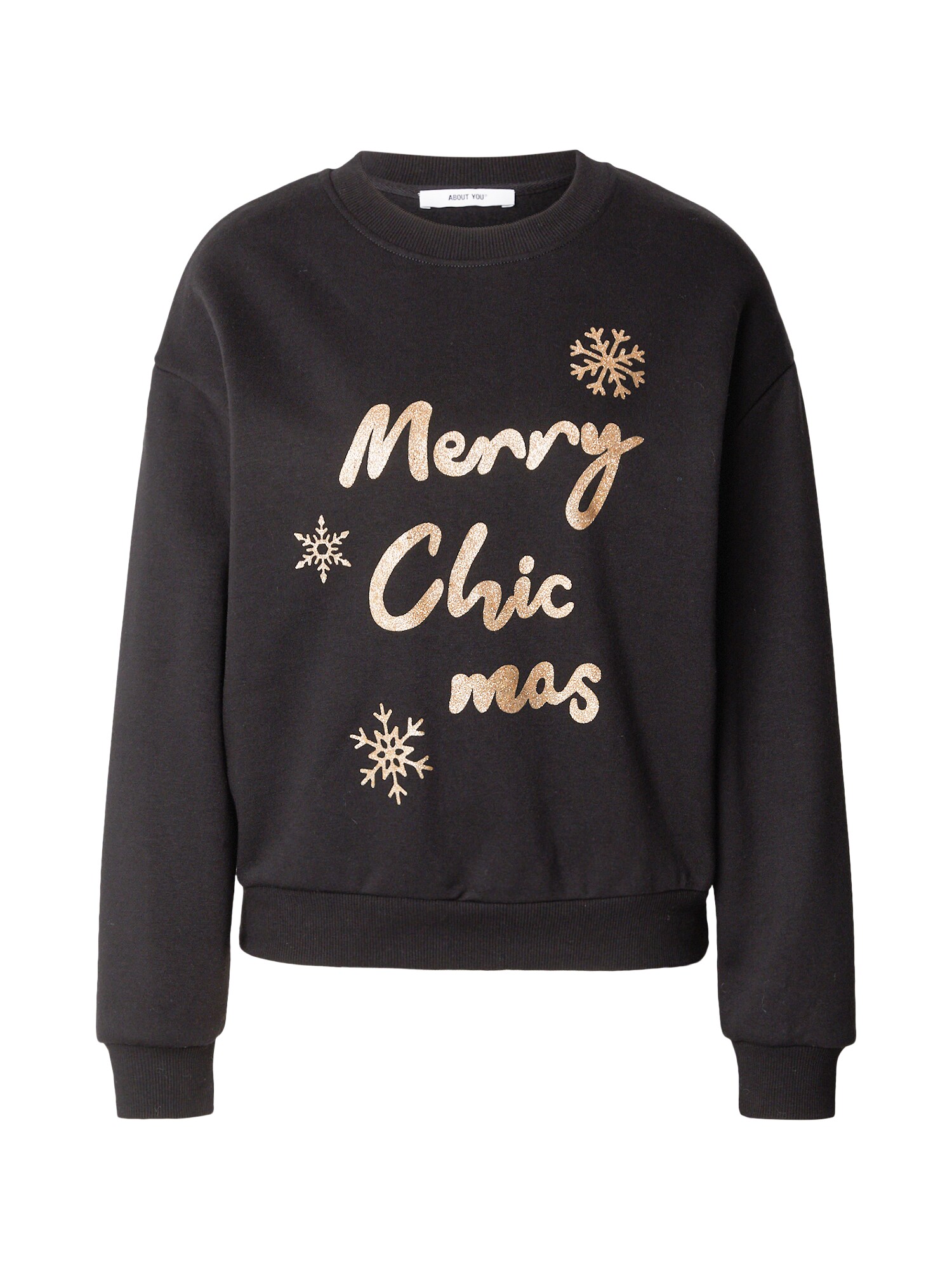 ABOUT YOU Bluză de molton Hellen  negru