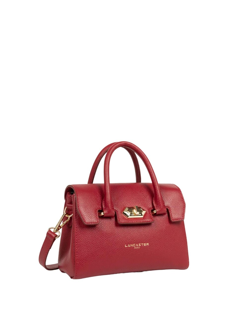 Handväska 'Lancaster Sac à main A rabat avec fermoir Mini Milano Cosmos 547-79 Rouge'