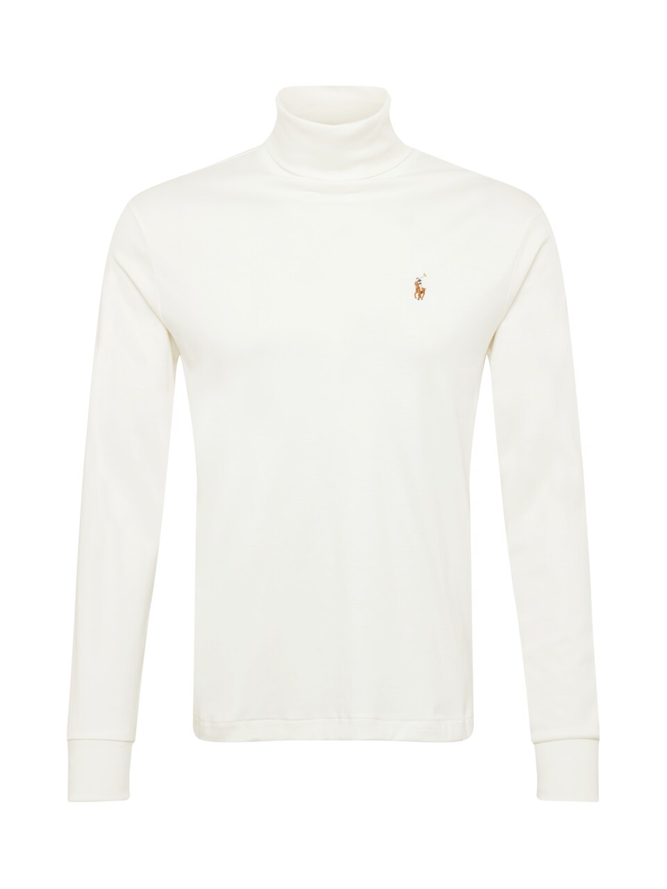 T-shirt kräm / marinblå / karamell / eldröd