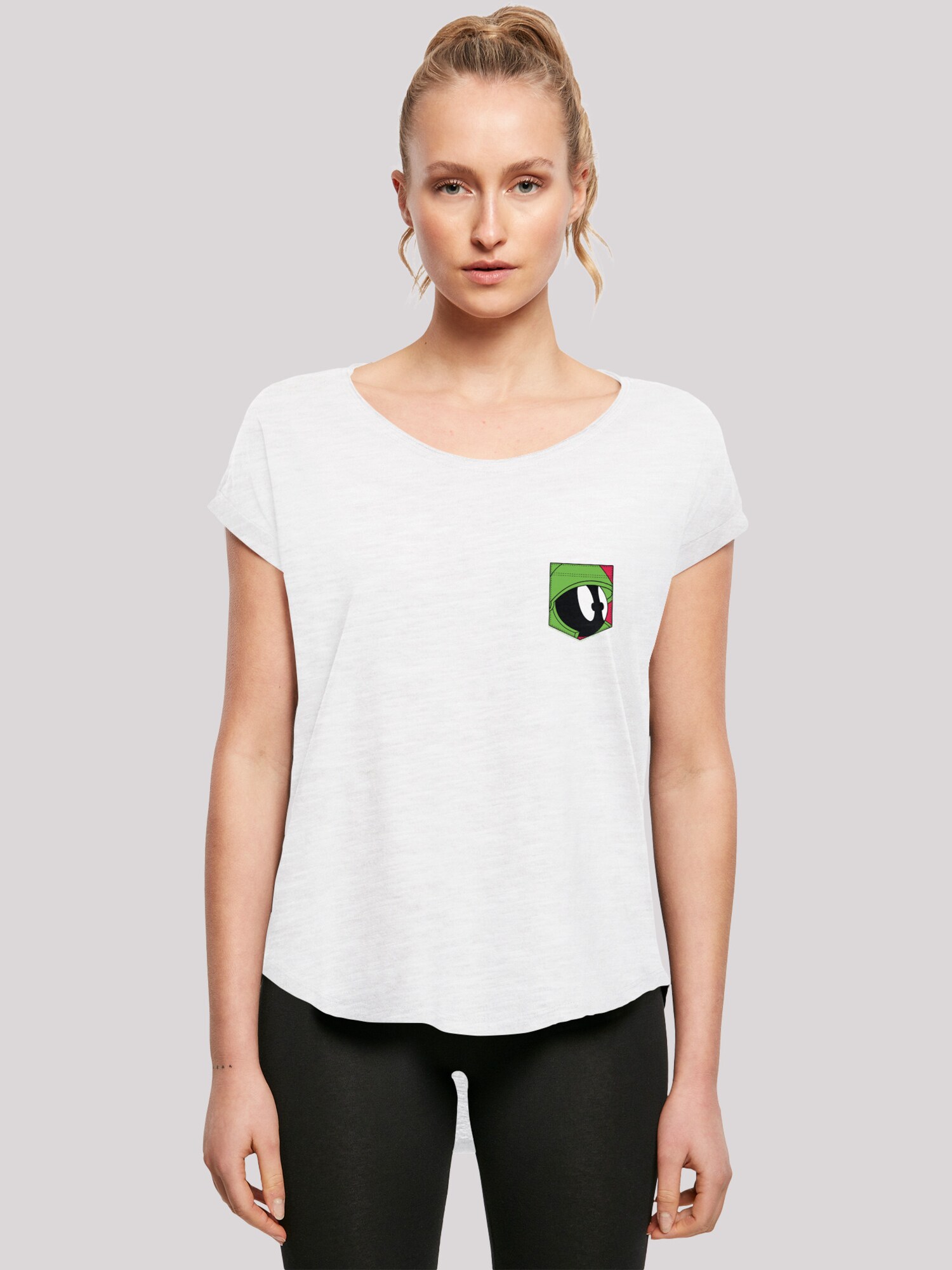 Thumbnail - F4NT4STIC T-Shirt Looney Tunes Marvin The Martian Face