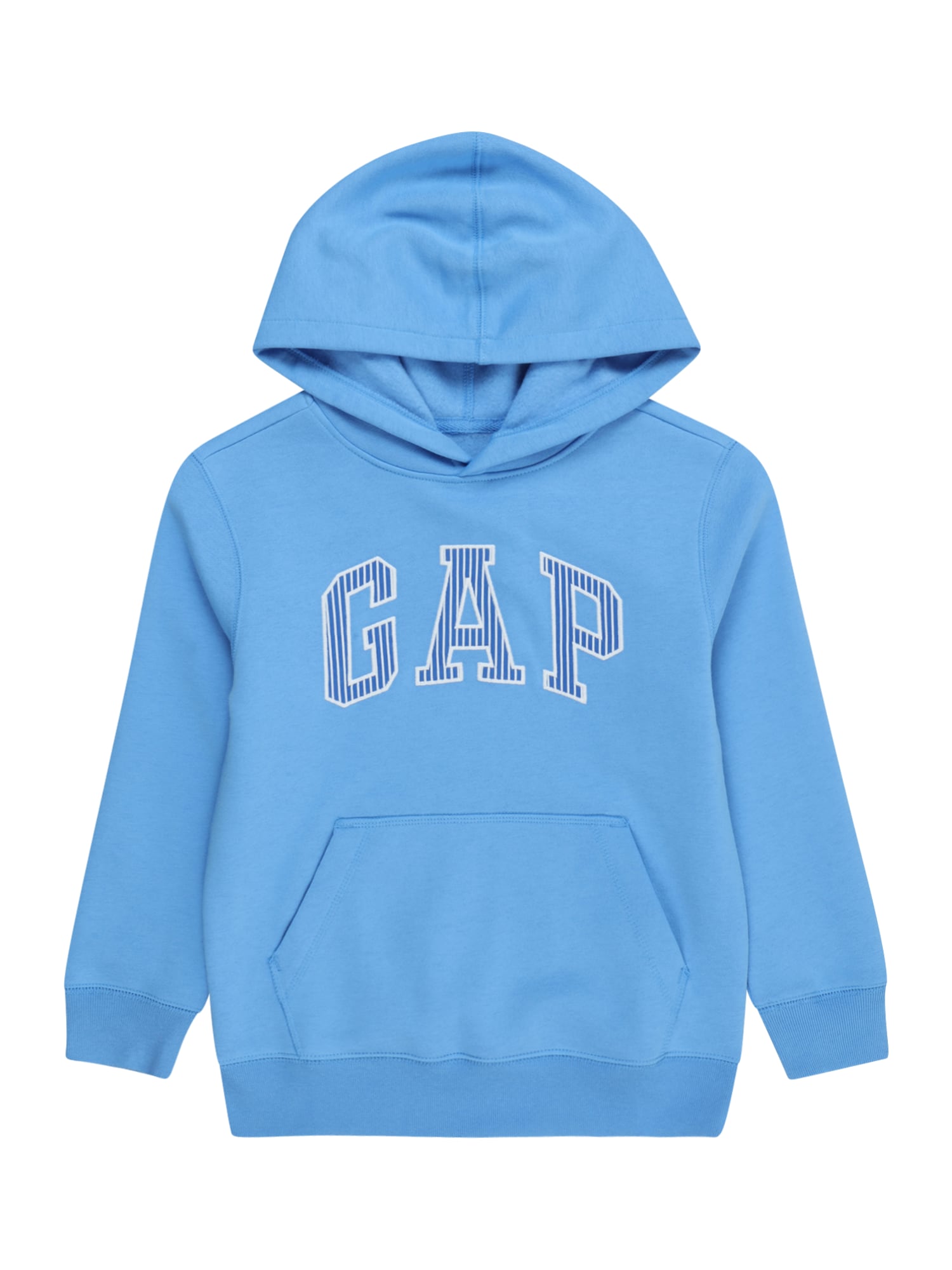 GAP Sweater majica  plava / azur / bijela