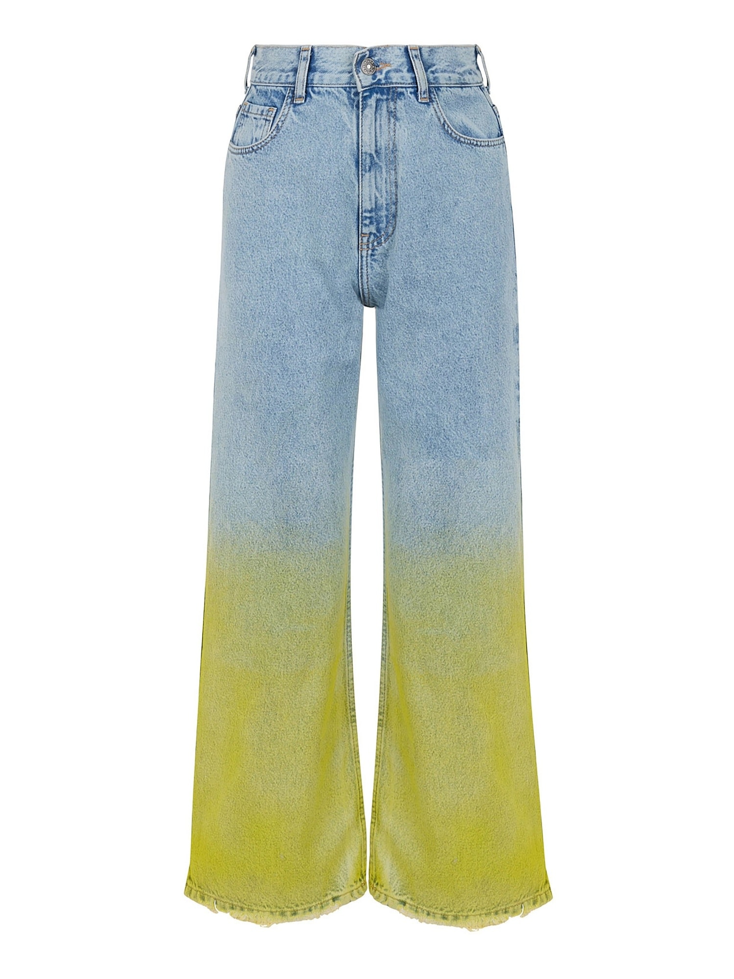 NOCTURNE Jeans  albastru deschis / galben