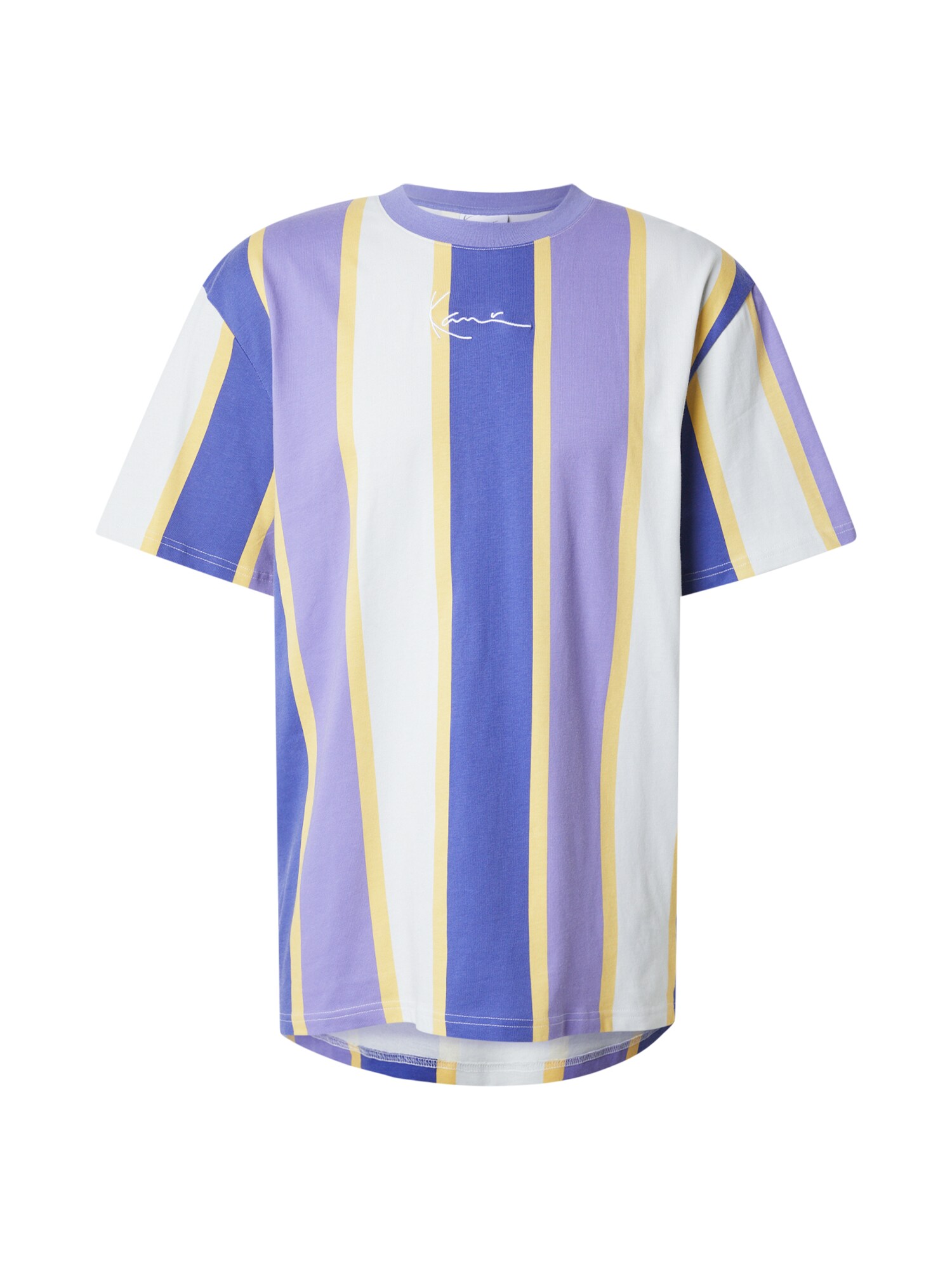 Karl Kani Tricou  galben / mov lavandă / mov închis / alb murdar