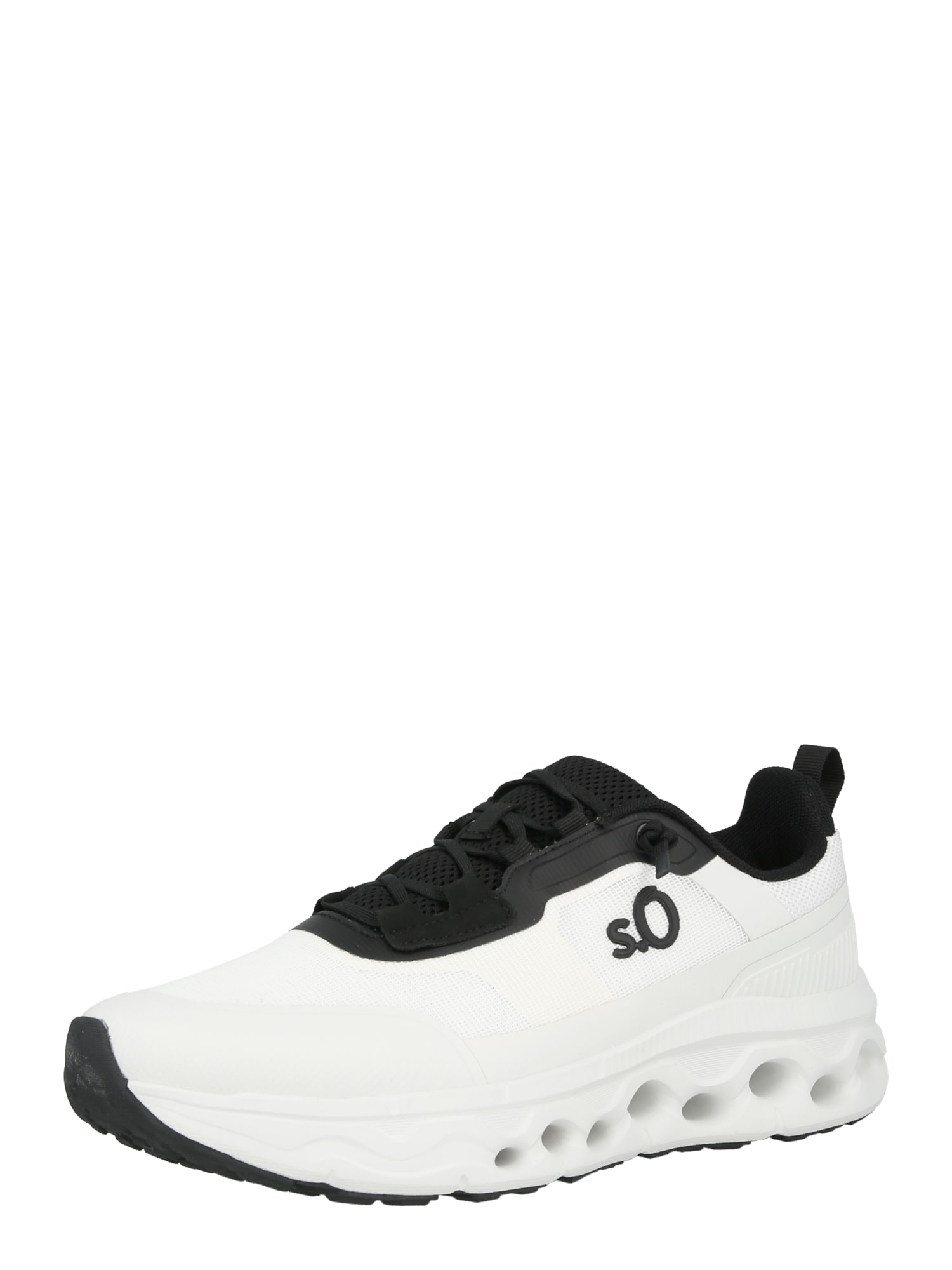 s.Oliver Sneaker low  negru / alb