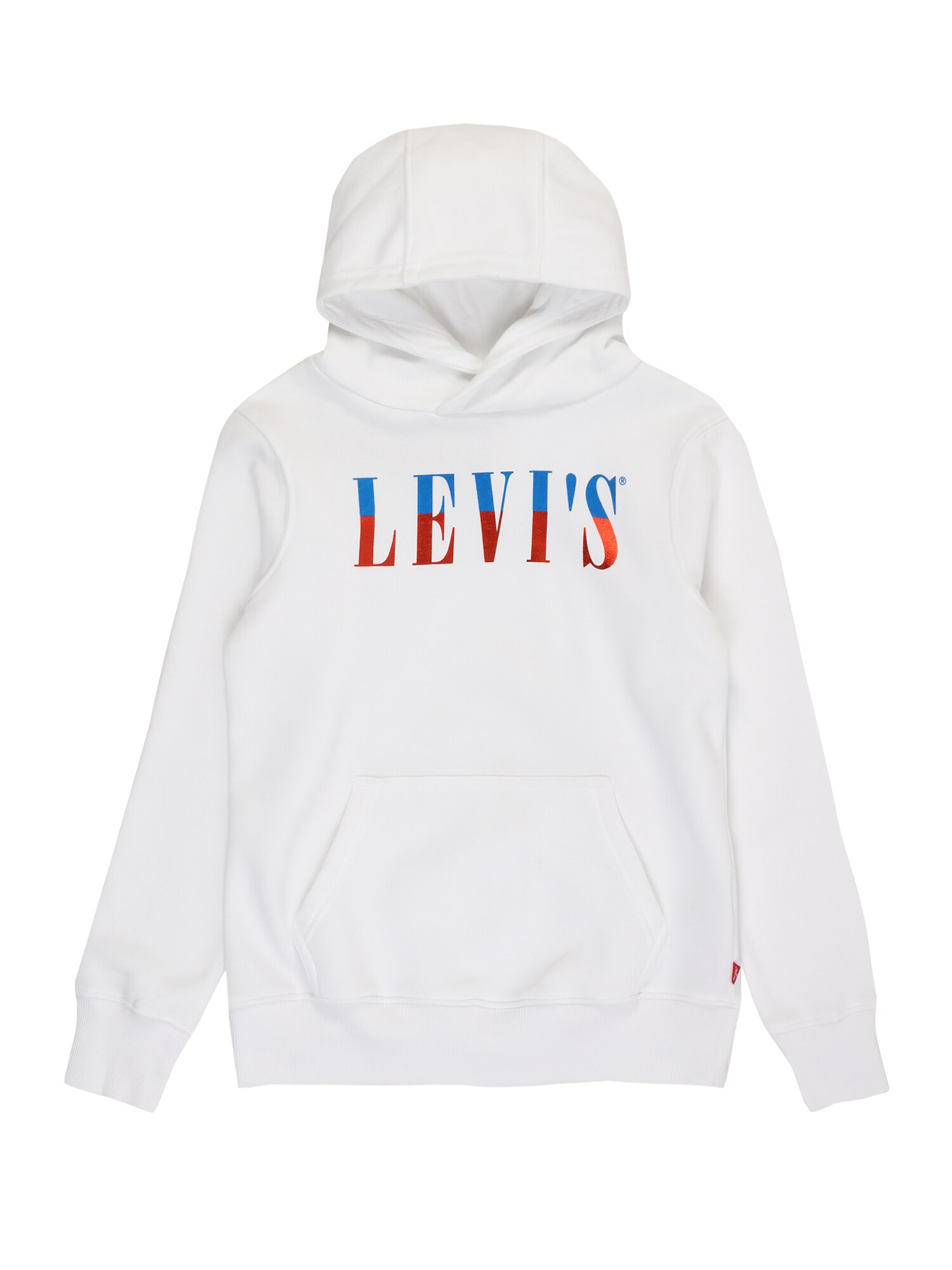 LEVI'S Megztinis be užsegimo  balta / raudona / mėlyna