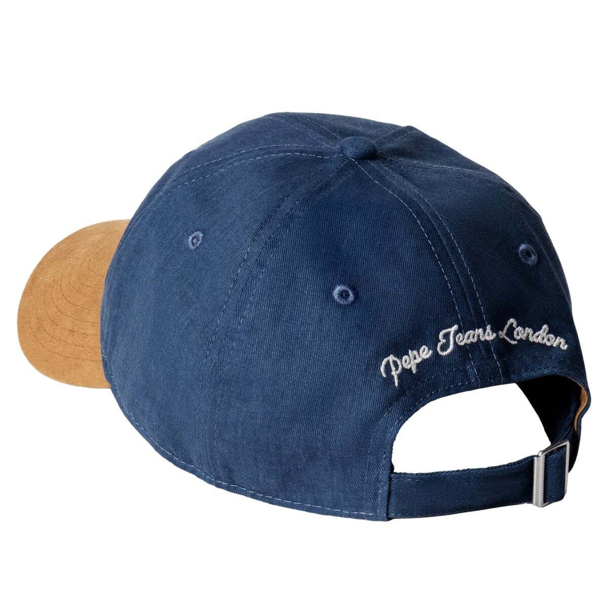 Pepe Jeans Gorra 'Valor' azul / marrón claro / blanco – imagen 2