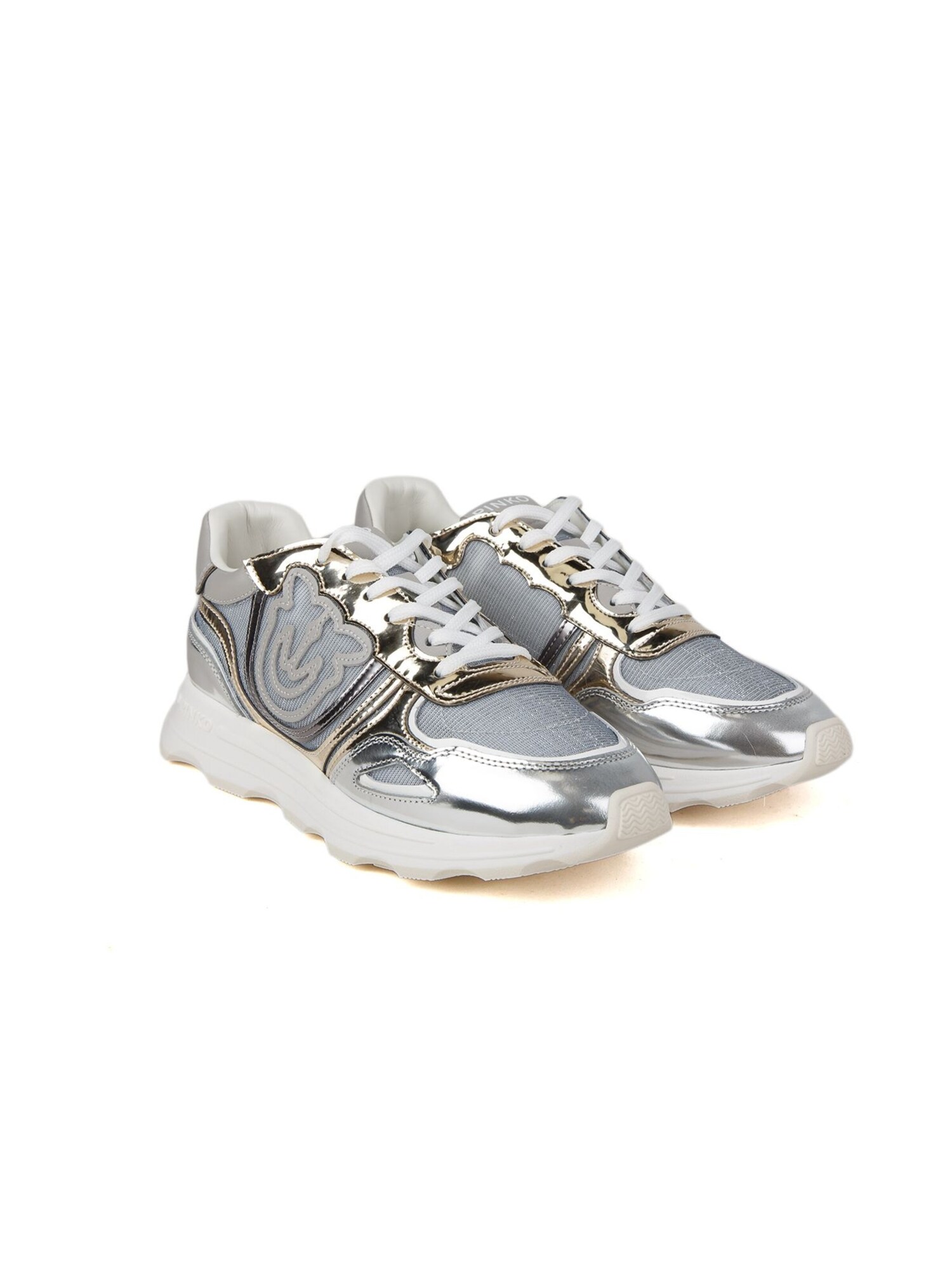 PINKO Zapatillas deportivas bajas 'Zoe 18A' plata – imagen 2
