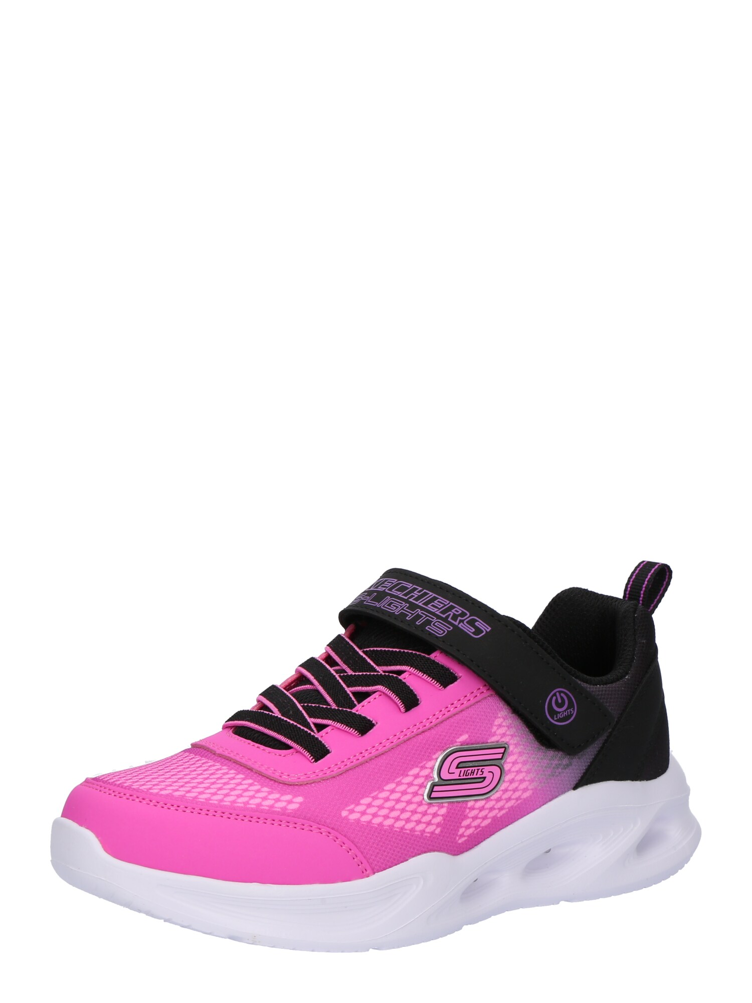 SKECHERS Tenisky 'WAVE 92'  fialová / svetloružová / čierna / biela