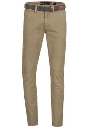 INDICODE JEANS Chino Beige / Bruin / Zwart