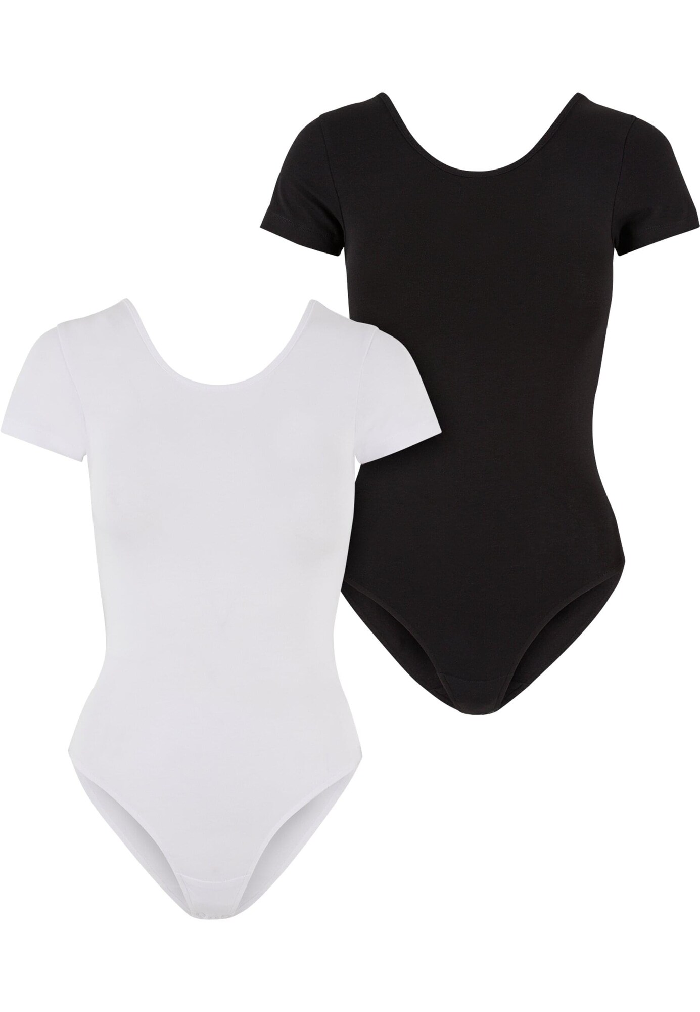 Urban Classics Body  negru / alb
