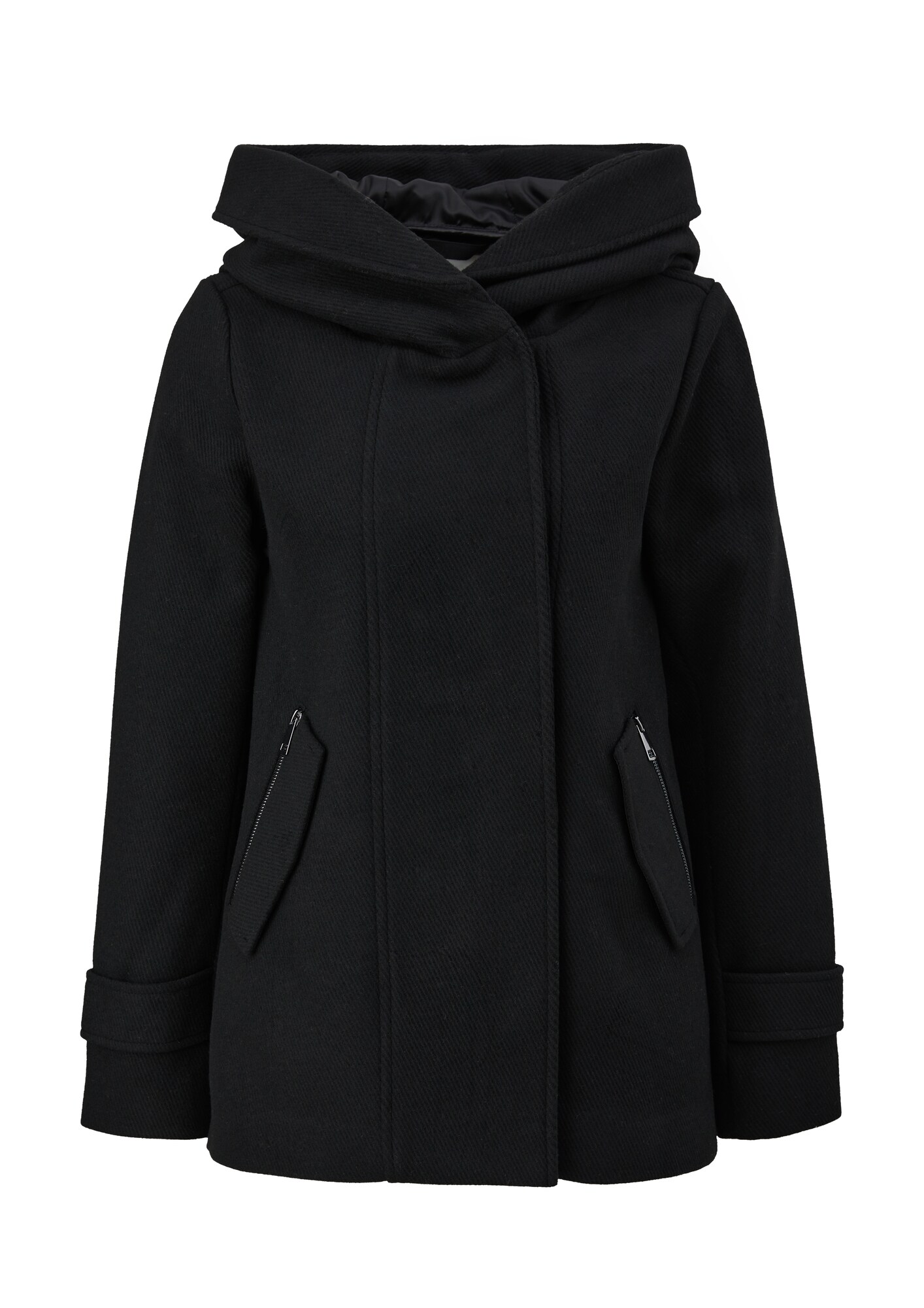 s.Oliver Geacă de primăvară-toamnă  negru