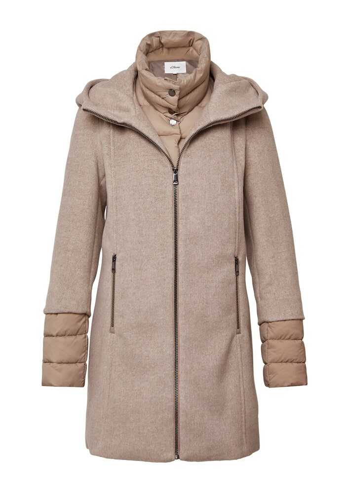 s.Oliver Mantel Damen Größe 4XL beige