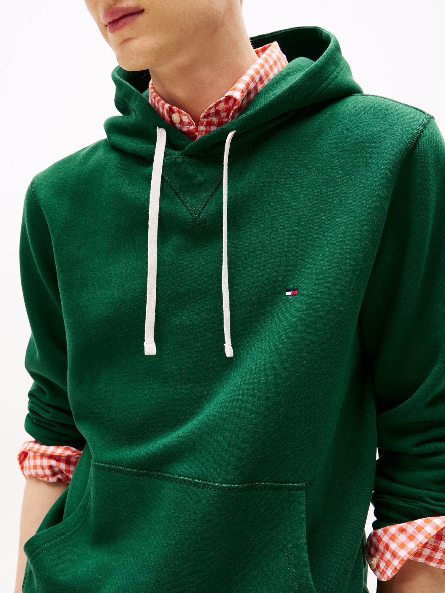TOMMY HILFIGER Sudadera 'Ess Seasonal'  verde – imagen 3