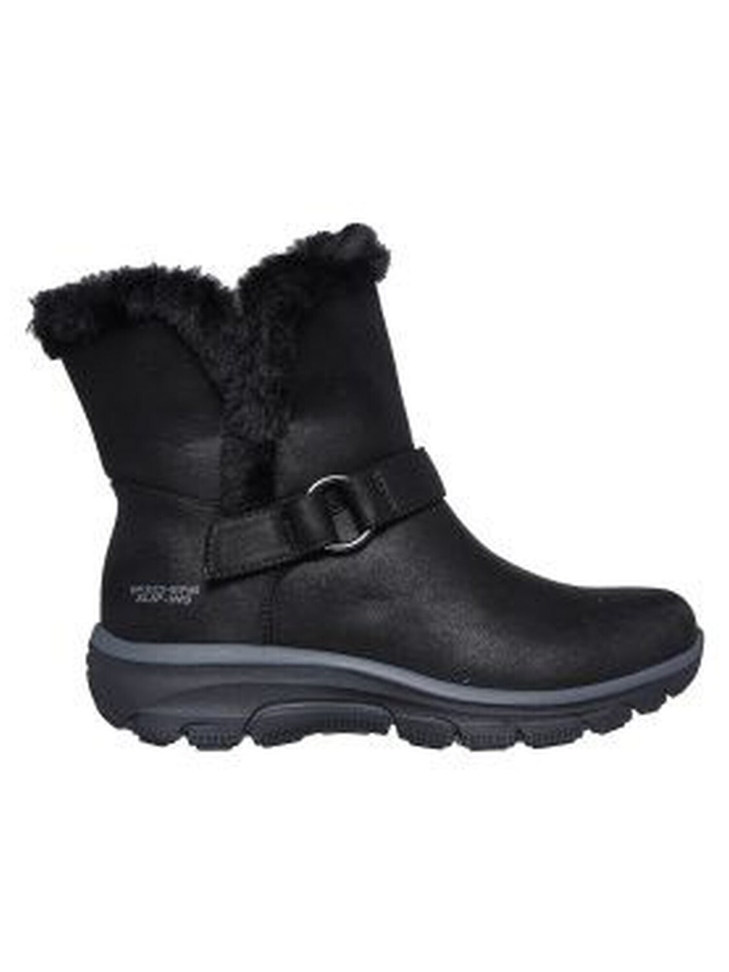 Skechers Boots Stiefel Damen 168045 Blk Kunststoff (Synthetik) In Schwarz