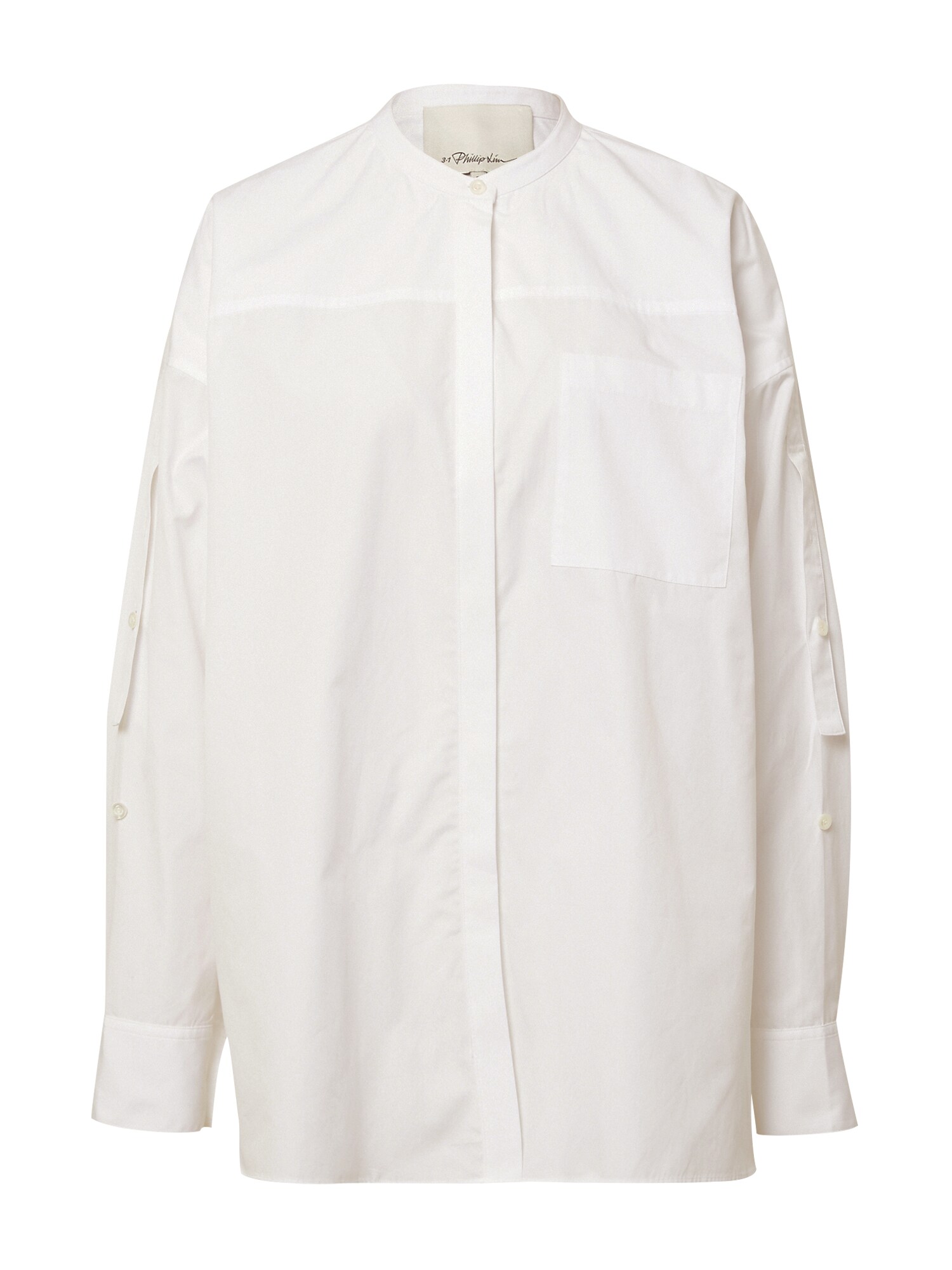3.1 Phillip Lim Blúzka  šedobiela