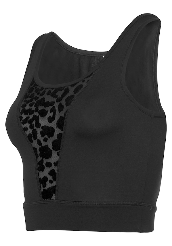 LASCANA ACTIVE, Sport top, fekete, 2 kép a 6 közül