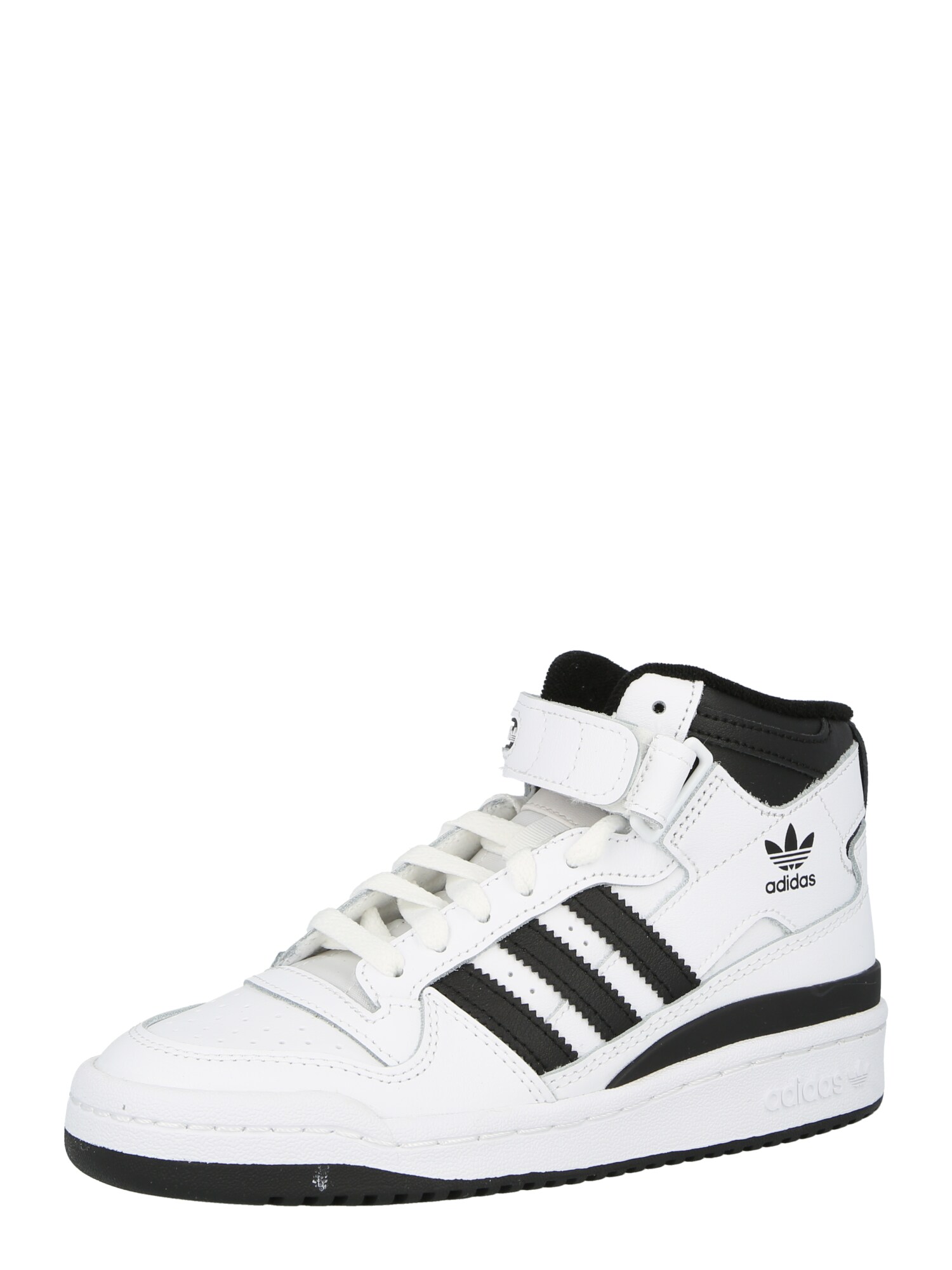 ADIDAS ORIGINALS Tenisky 'Forum Mid'  čierna / biela
