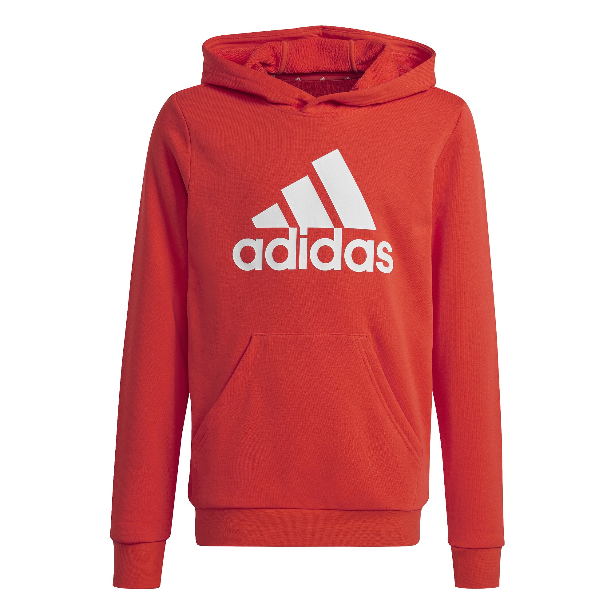 ADIDAS SPORTSWEAR Športová mikina 'Essentials'  tmavooranžová / biela