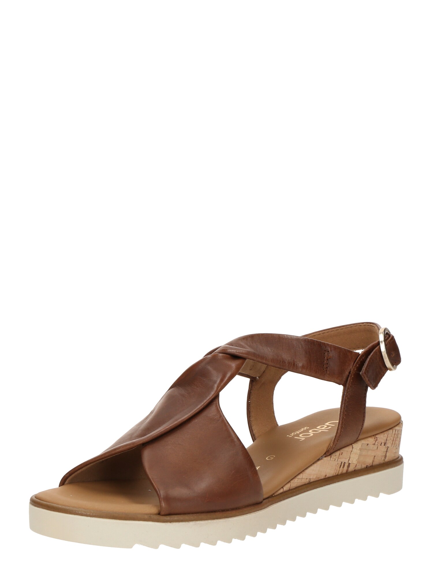 GABOR Sandale cu baretă  maro