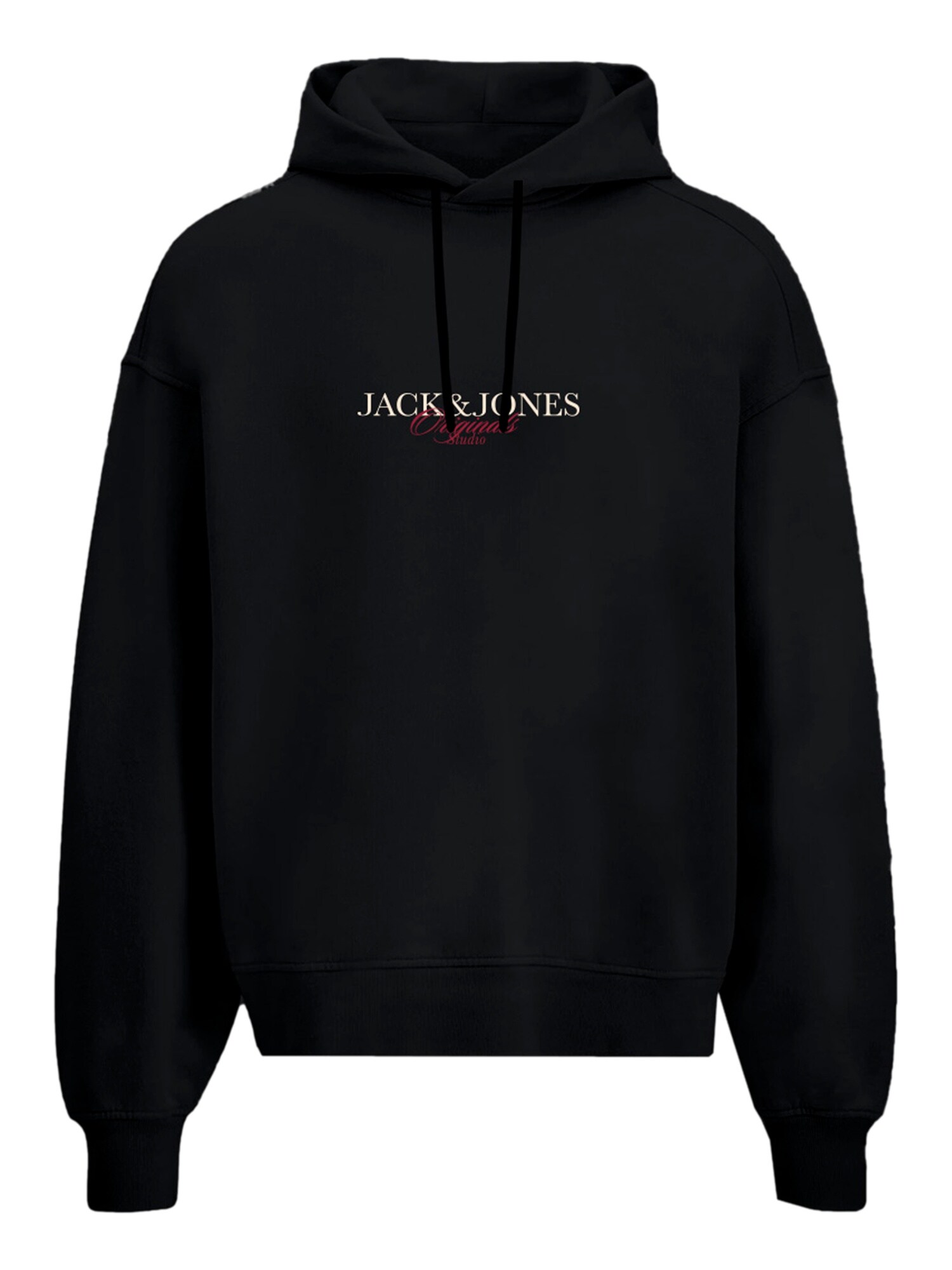 JACK & JONES Mikina 'JORBillyburg' sivá melírovaná / čierna (obrázok 4)